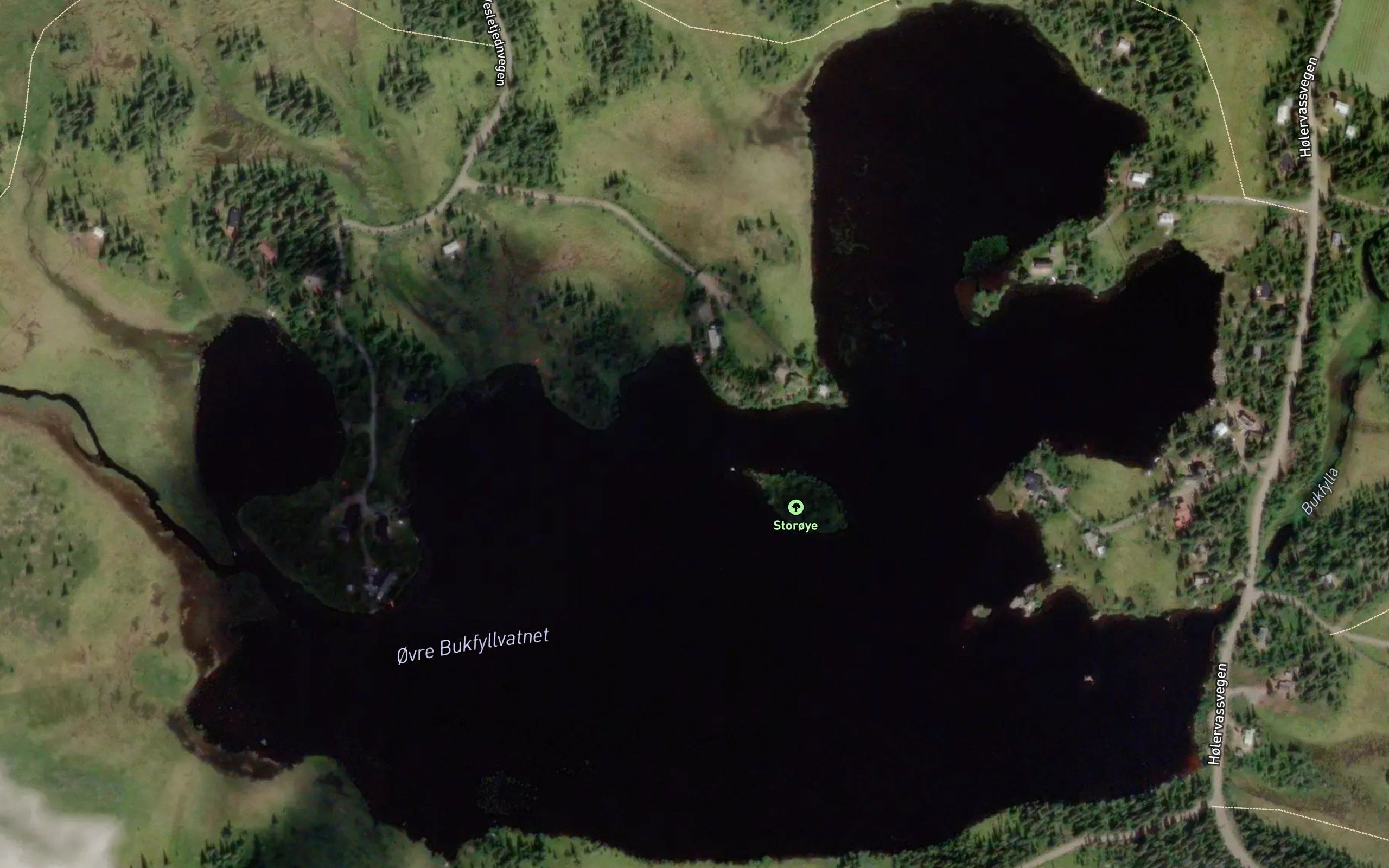 Bukfyllvatnet,ovre