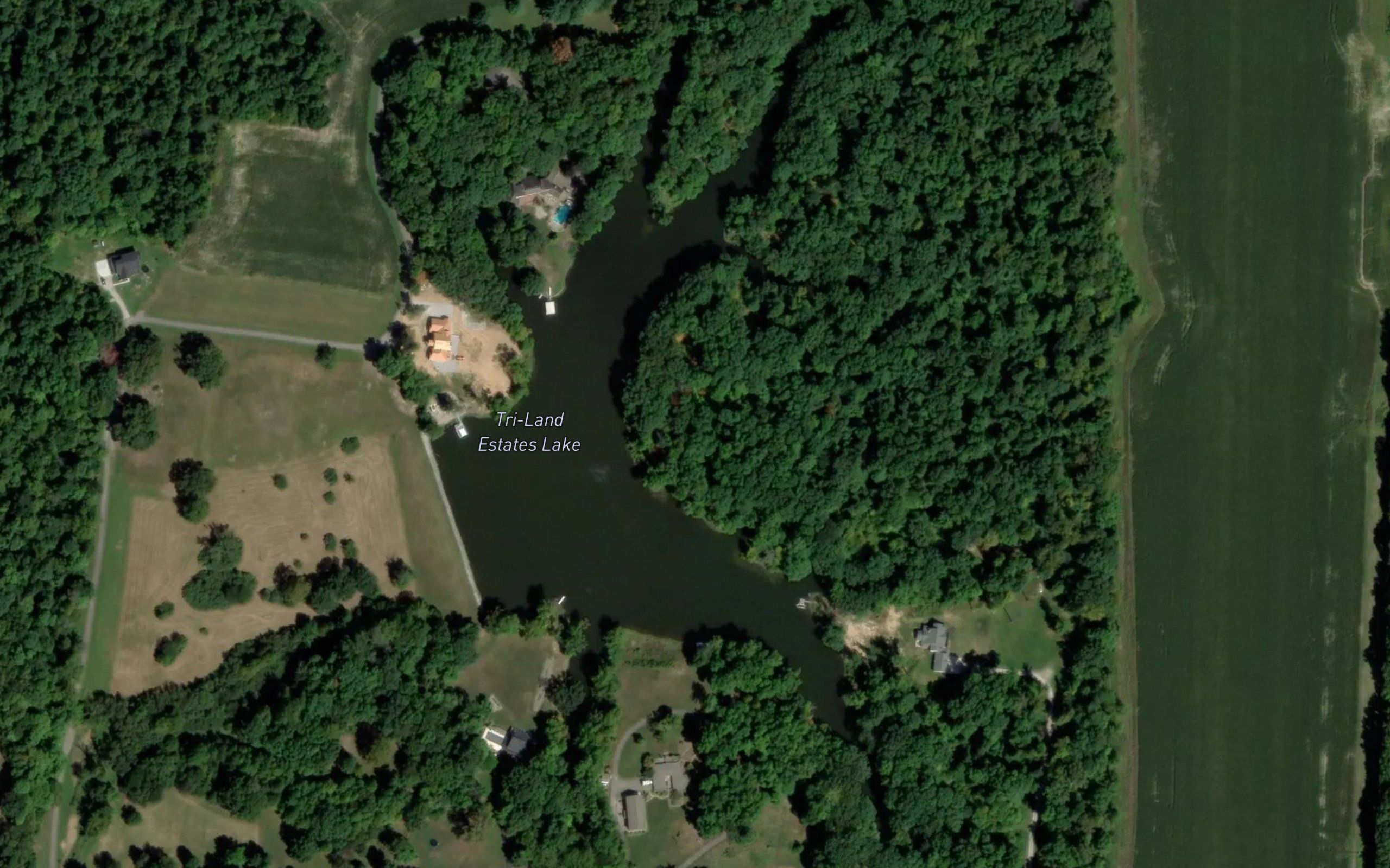 Tri-Land Estates Lake