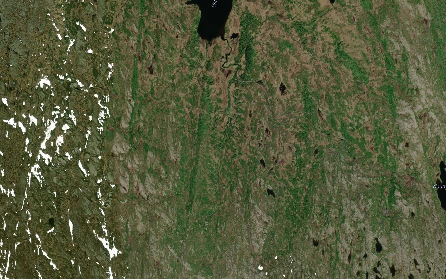 Satellite map of the Bukkhammarelva