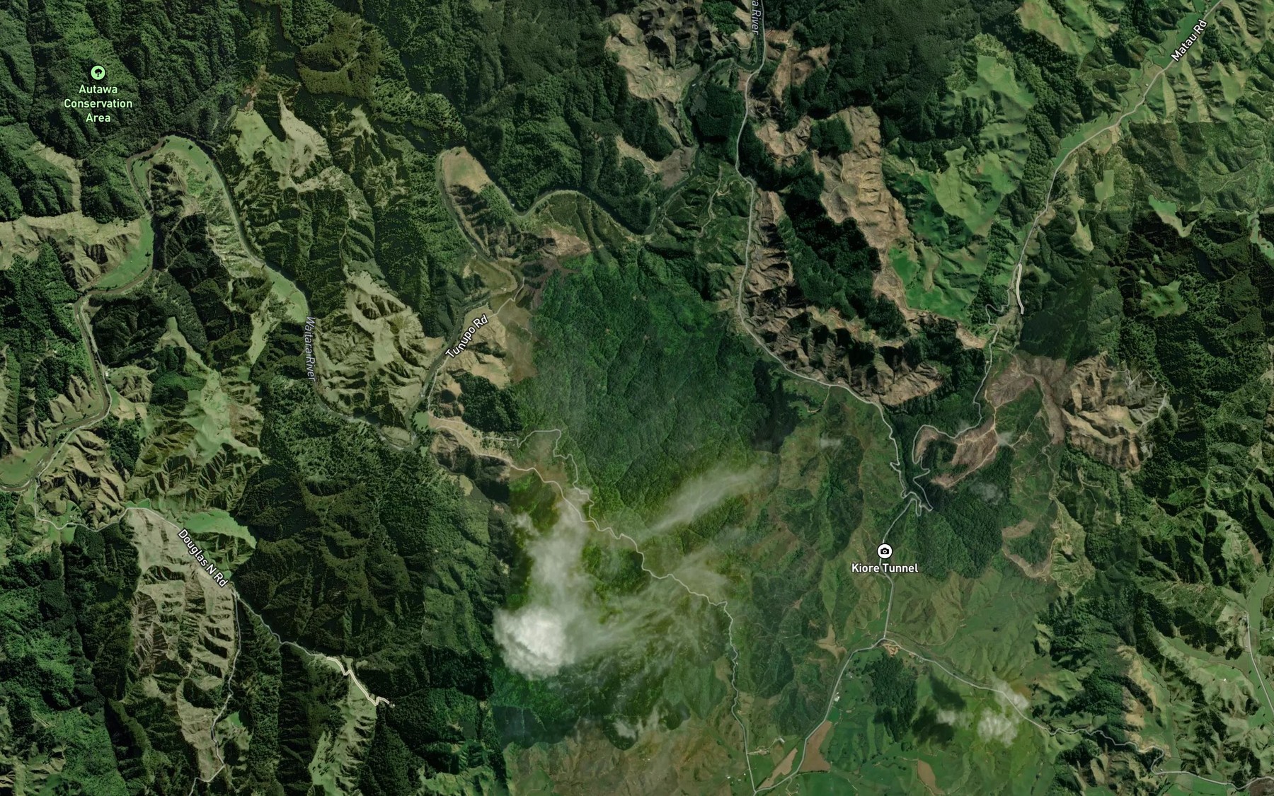 Satellite map of the Heao Stream