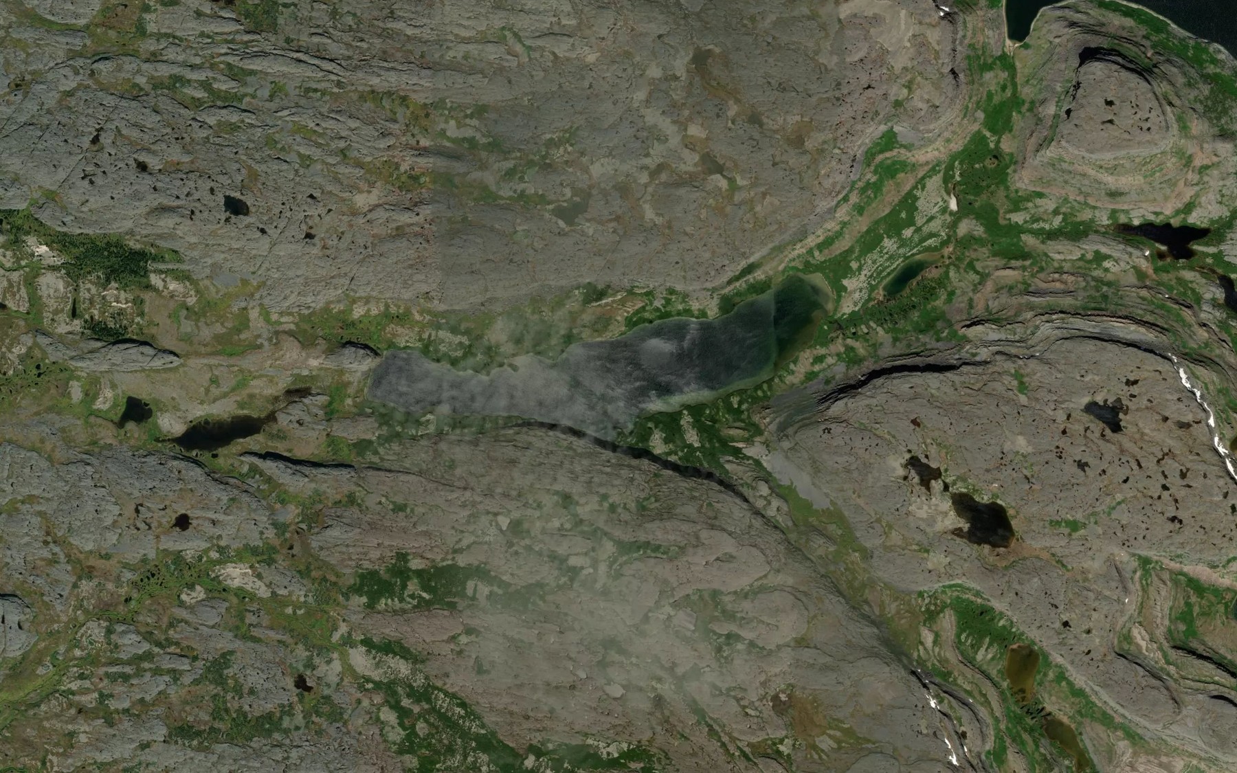 Satellite map of the Lac Pamiallugusiup