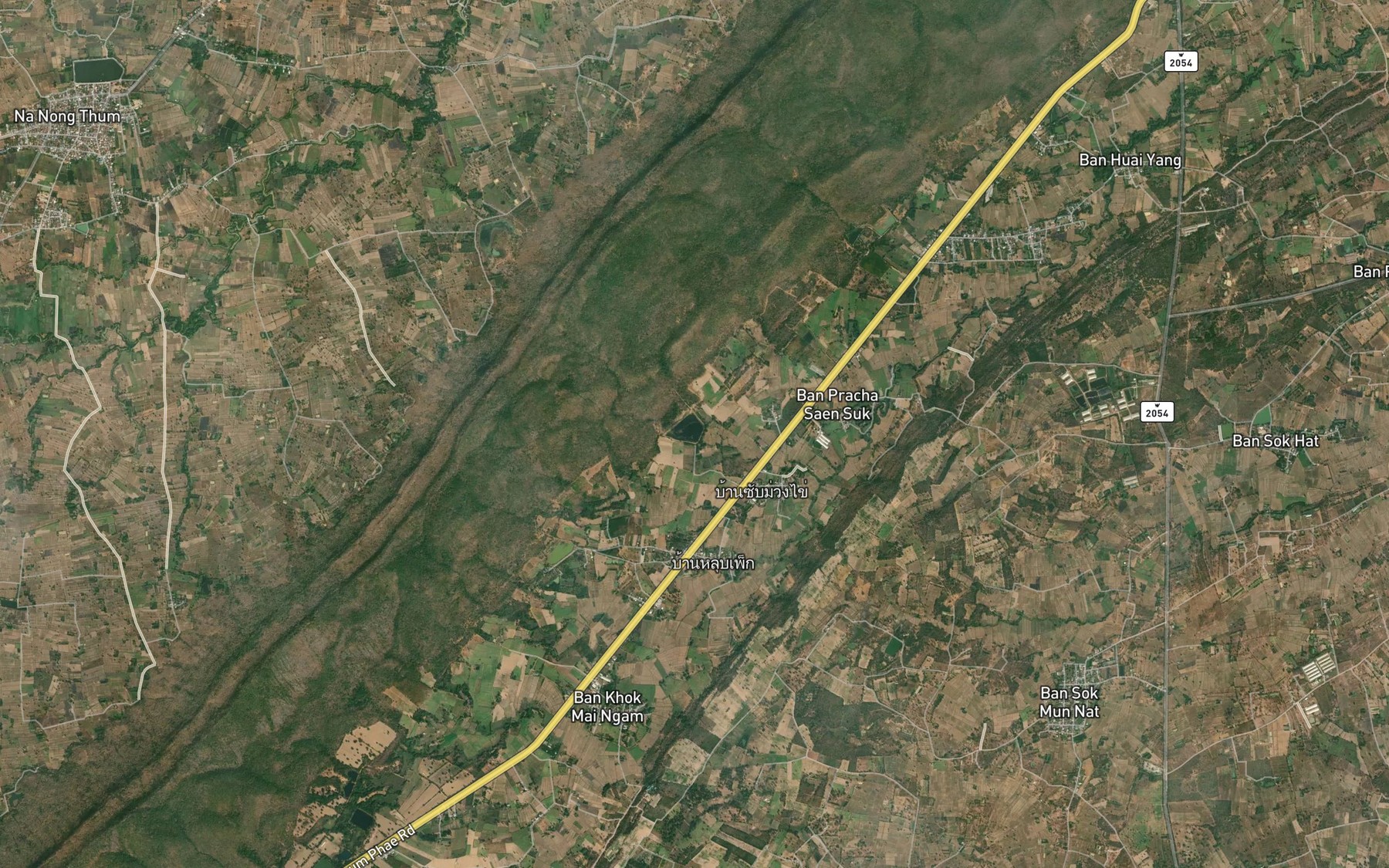Satellite map of the Ang Kep Nam Sap Muang Khai