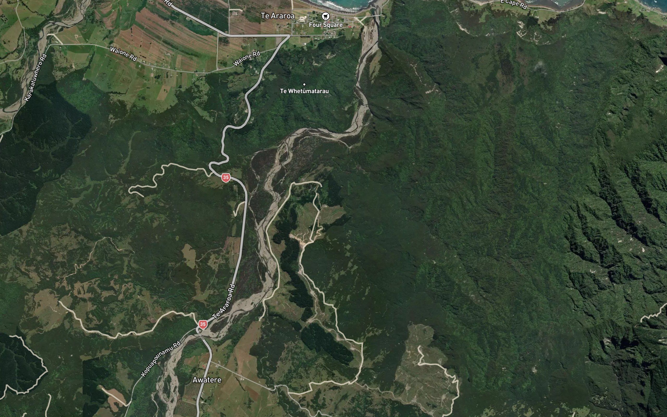 Waewaetakarepa Stream