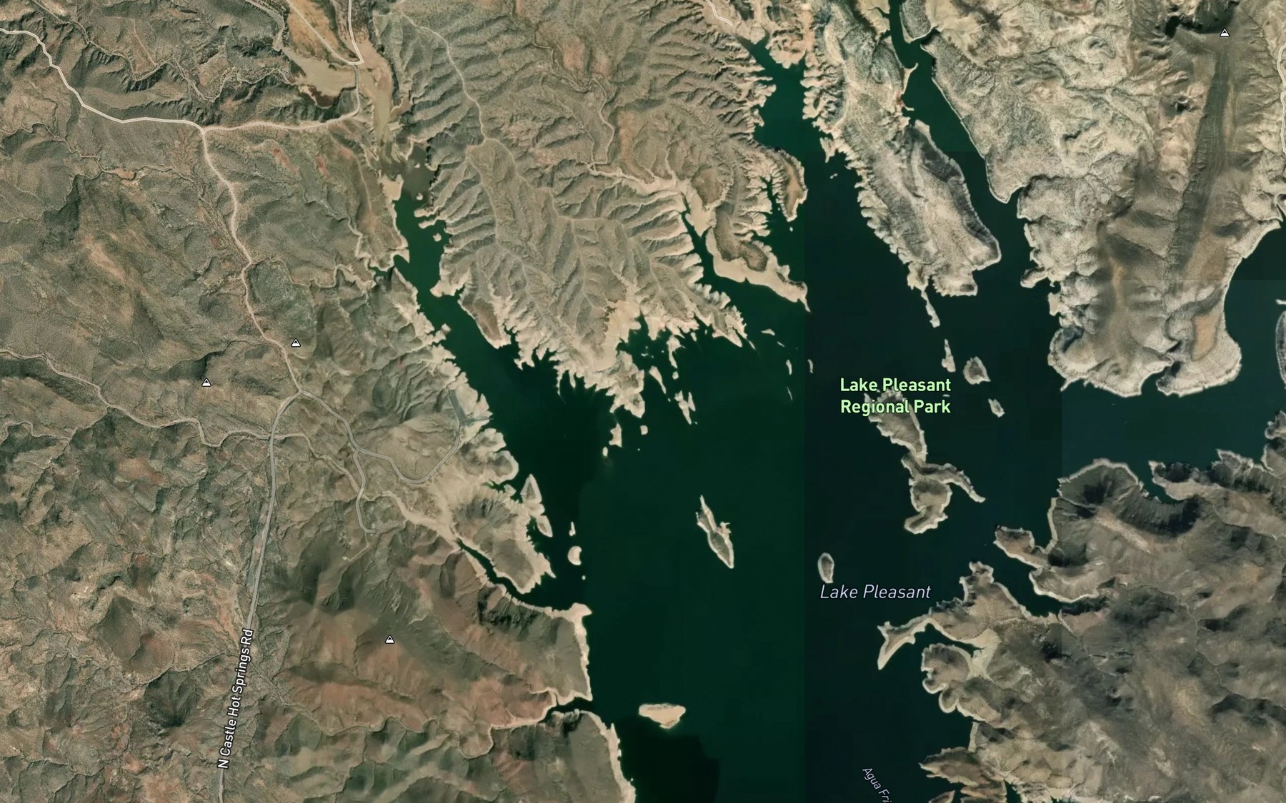Satellite map of the Spot 8