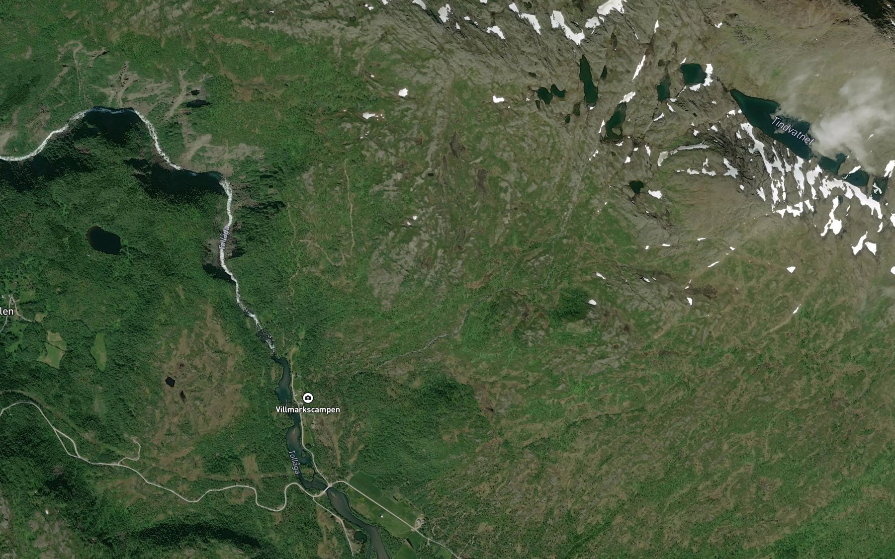 Satellite map of the Bullotelva