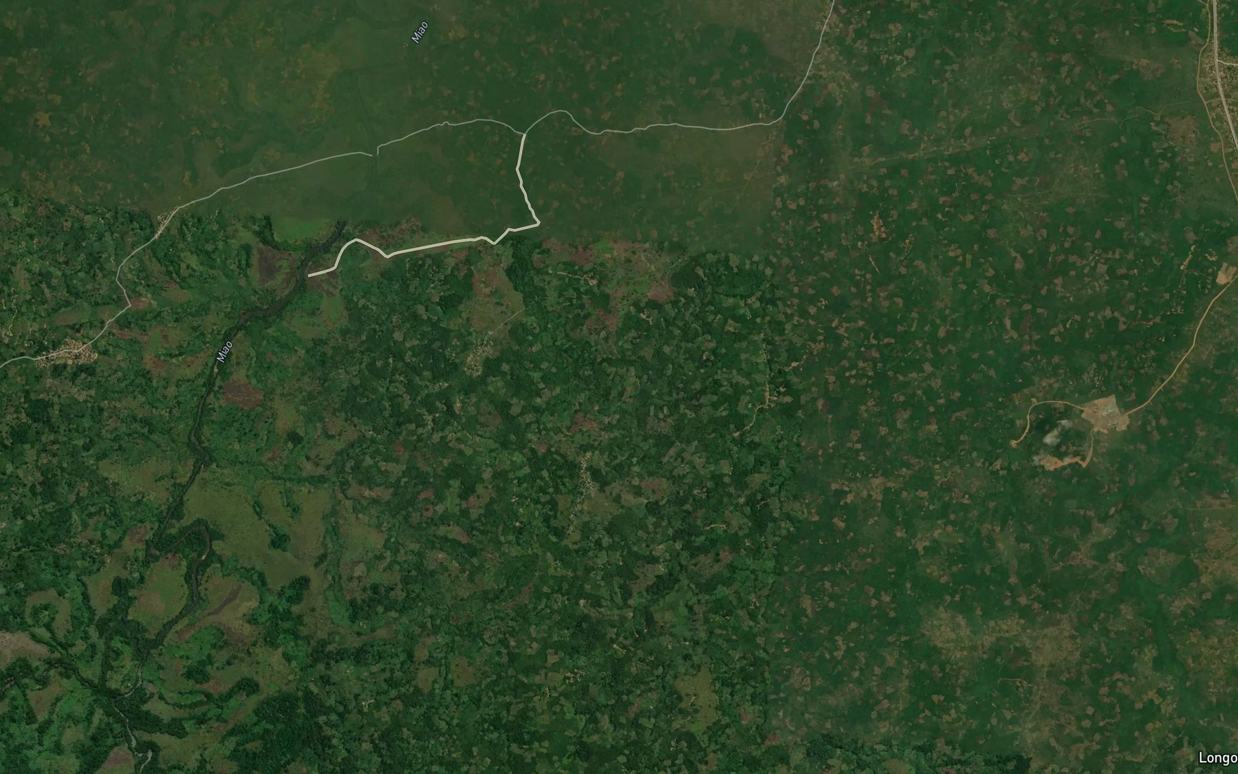 Satellite map of the Kankala