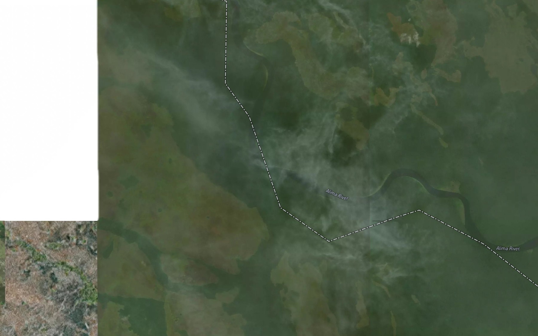 Satellite map of the Ongatsiala