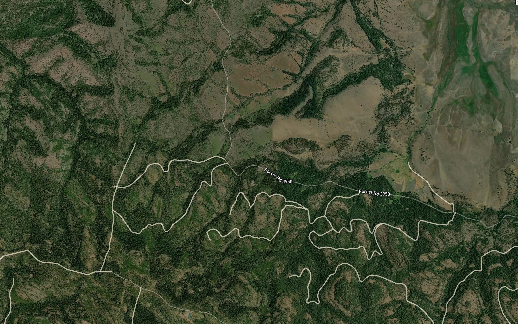 Satellite map of the Willow Spring