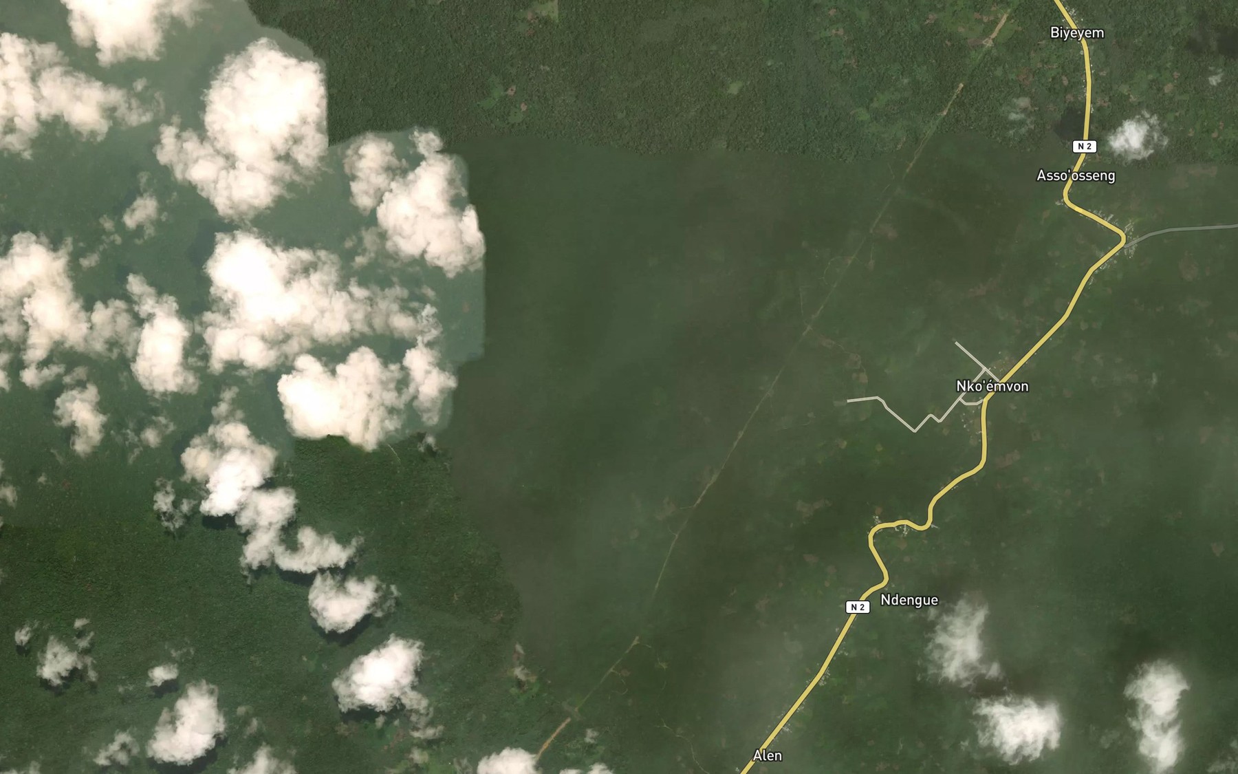 Satellite map of the Lioa