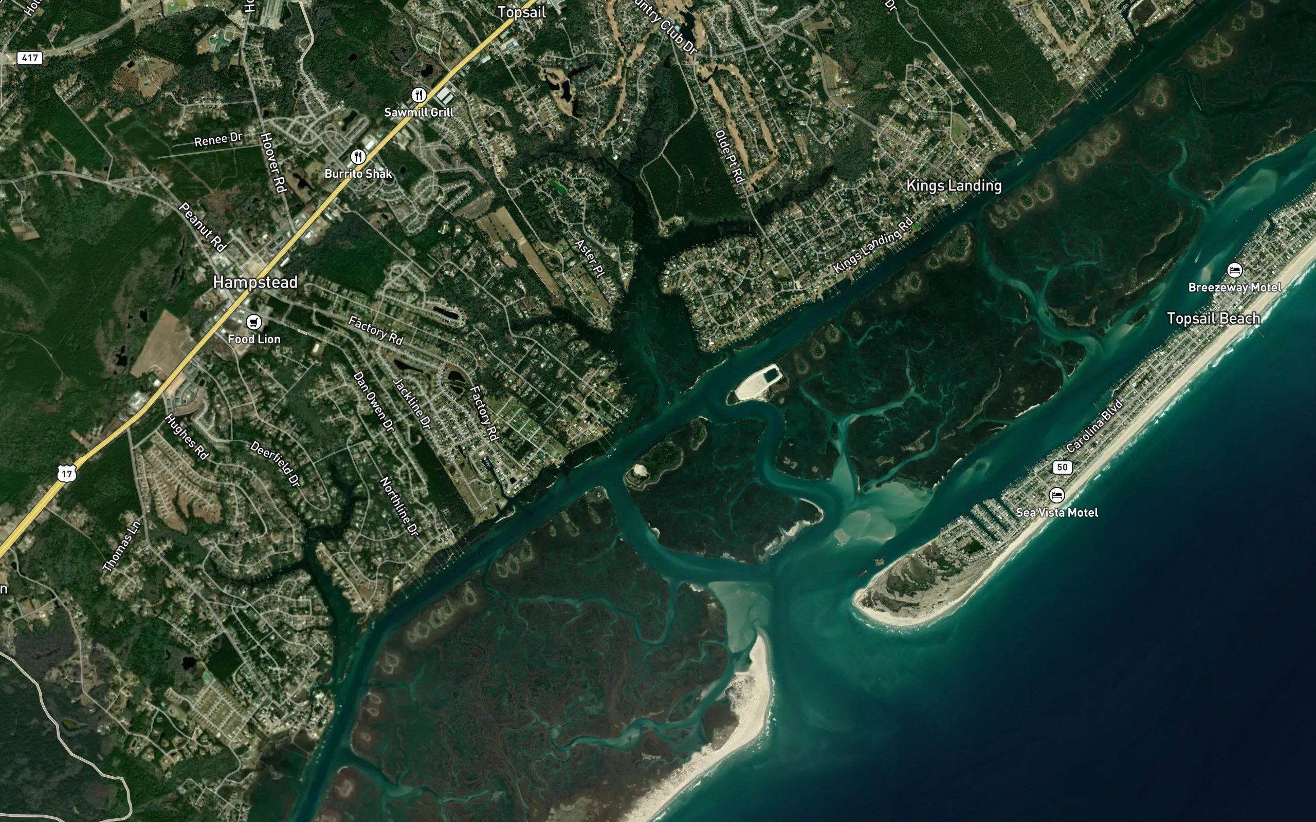 Old Topsail Creek