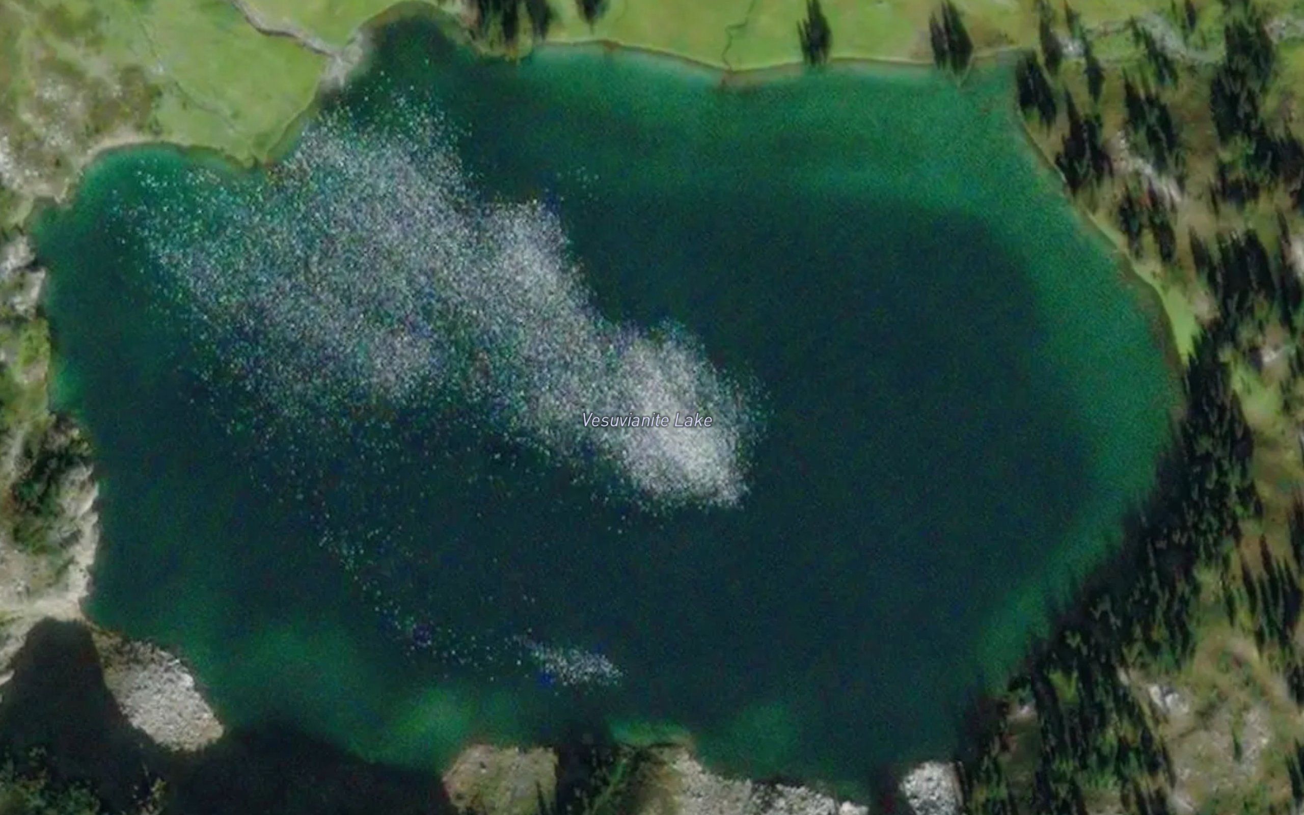 Vesuvianite Lake