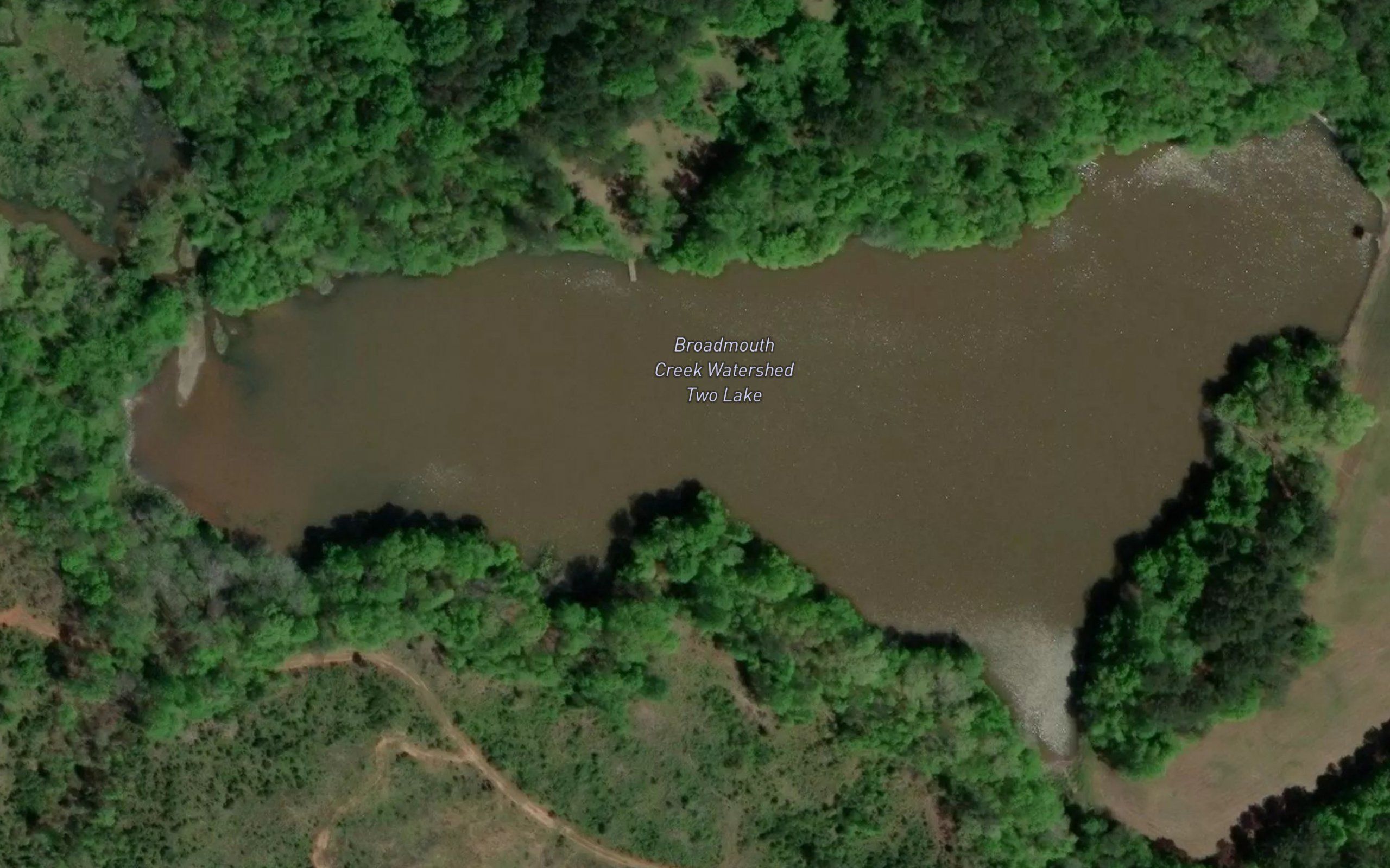 Broadmouth Creek Watershed Two Lake