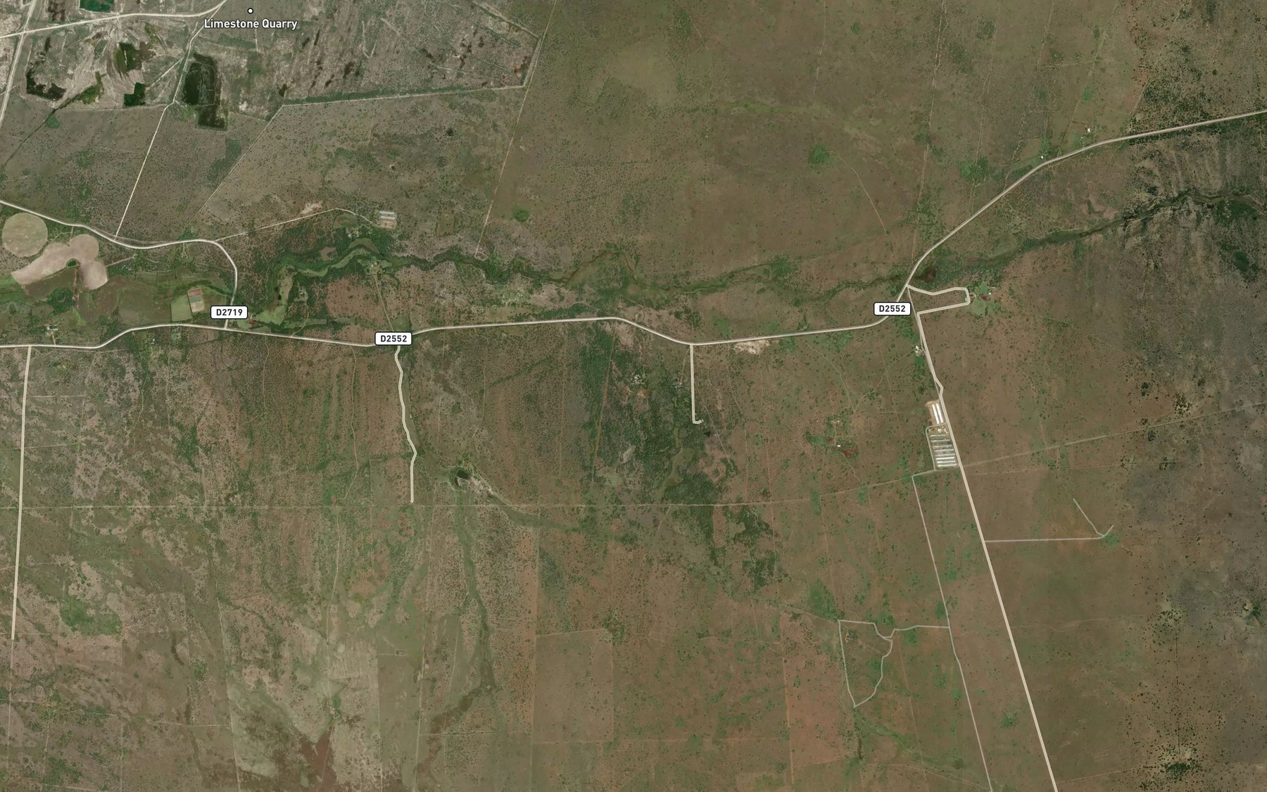 Satellite map of the Wondergat