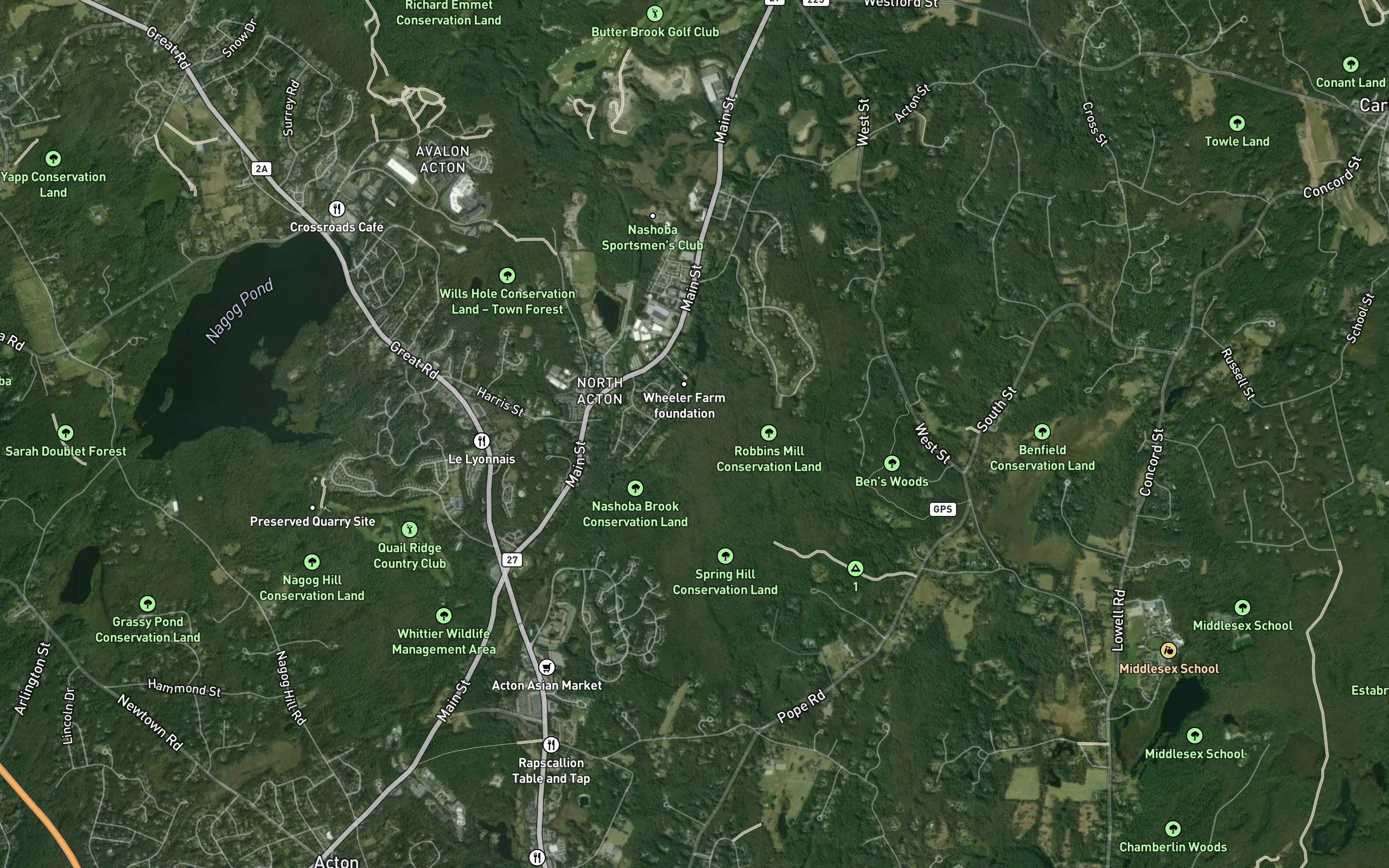 Nashoba Brook Reservoir