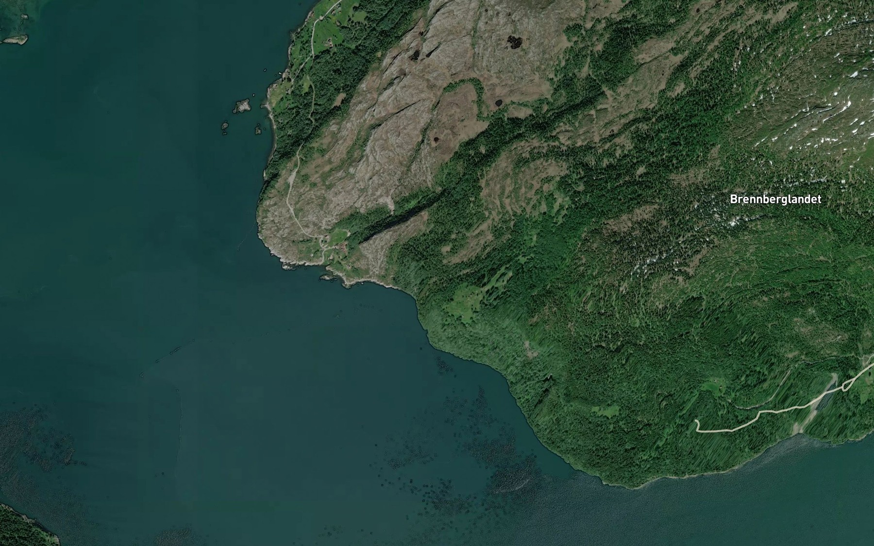 Satellite map of the Merraengbekken