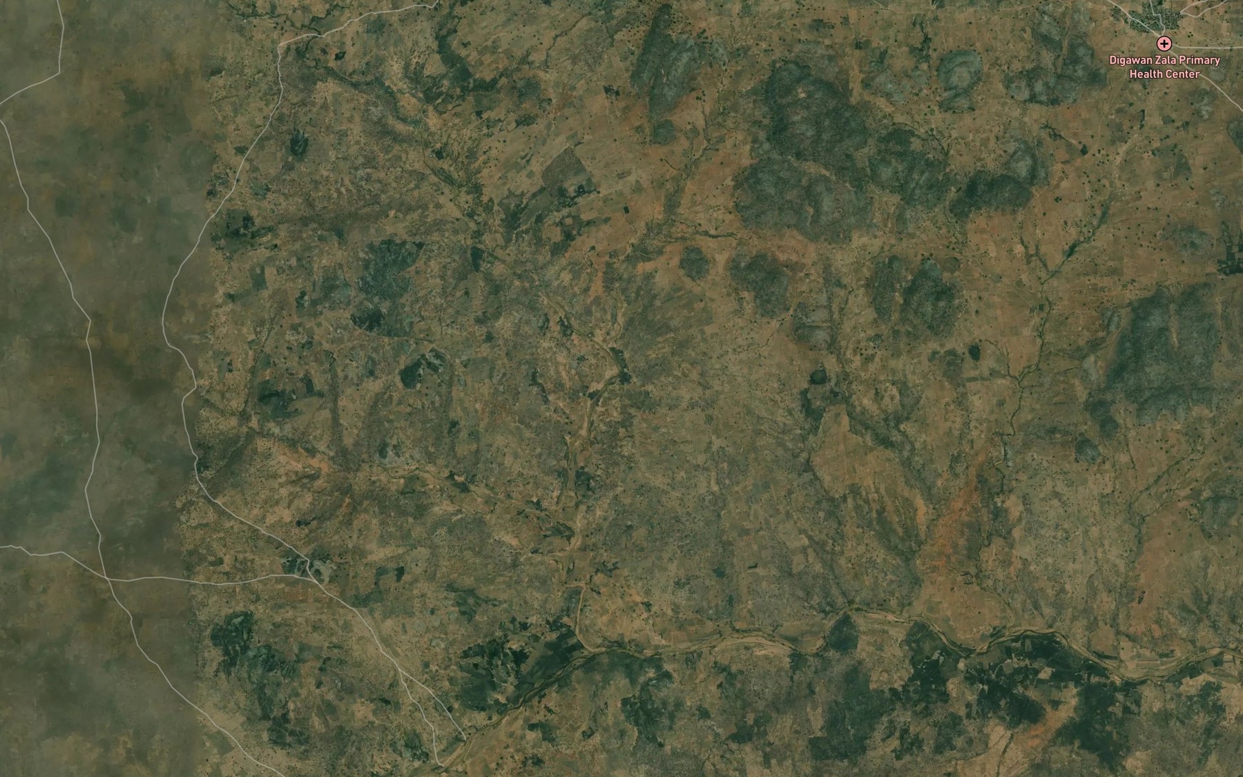 Satellite map of the Kado