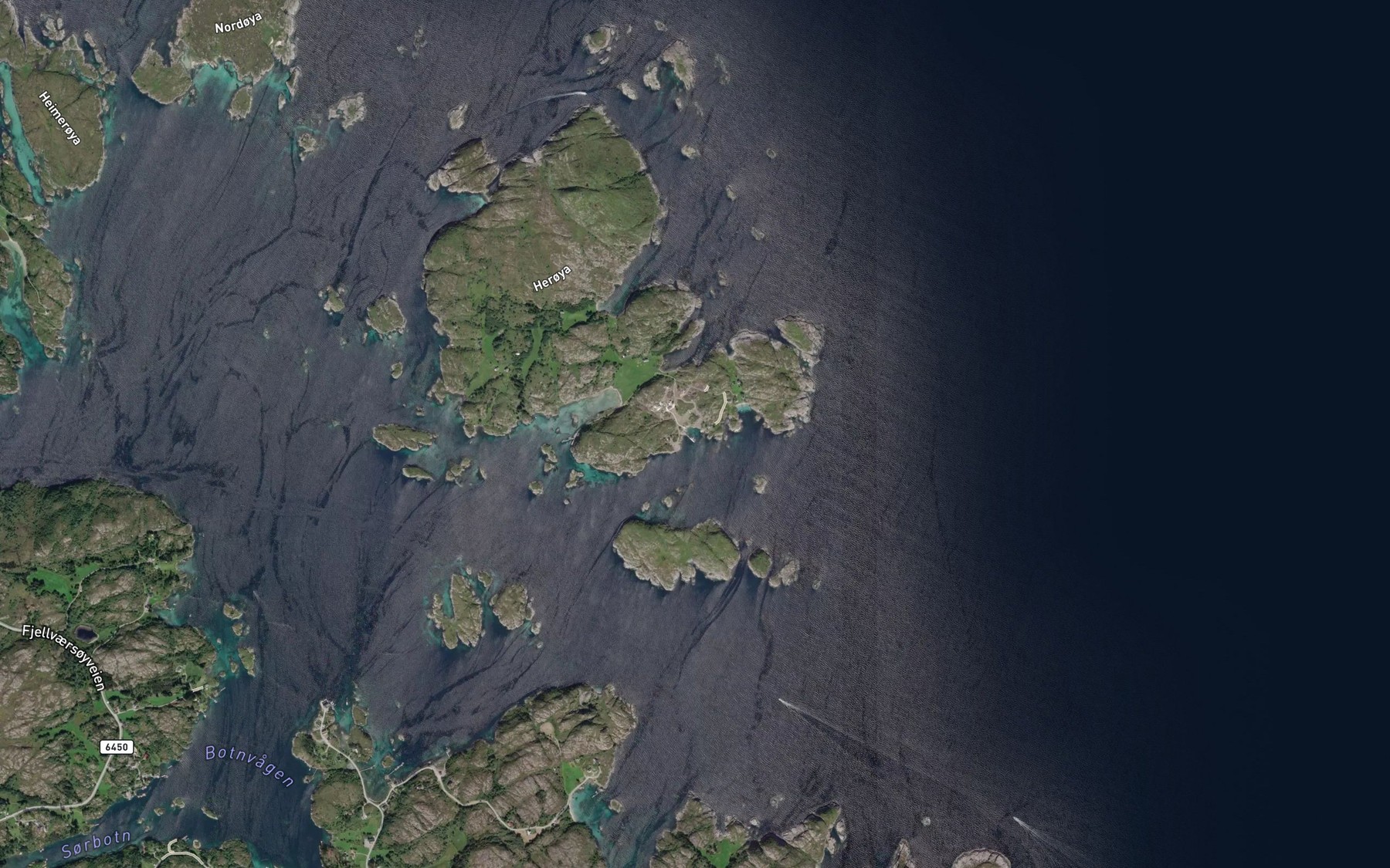 Satellite map of the Steinvik