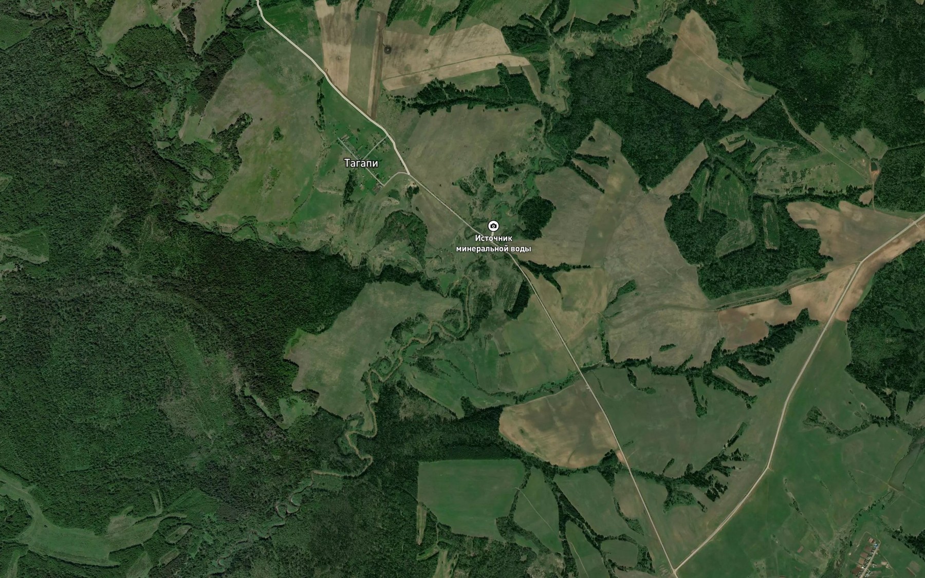Satellite map of the Muchan