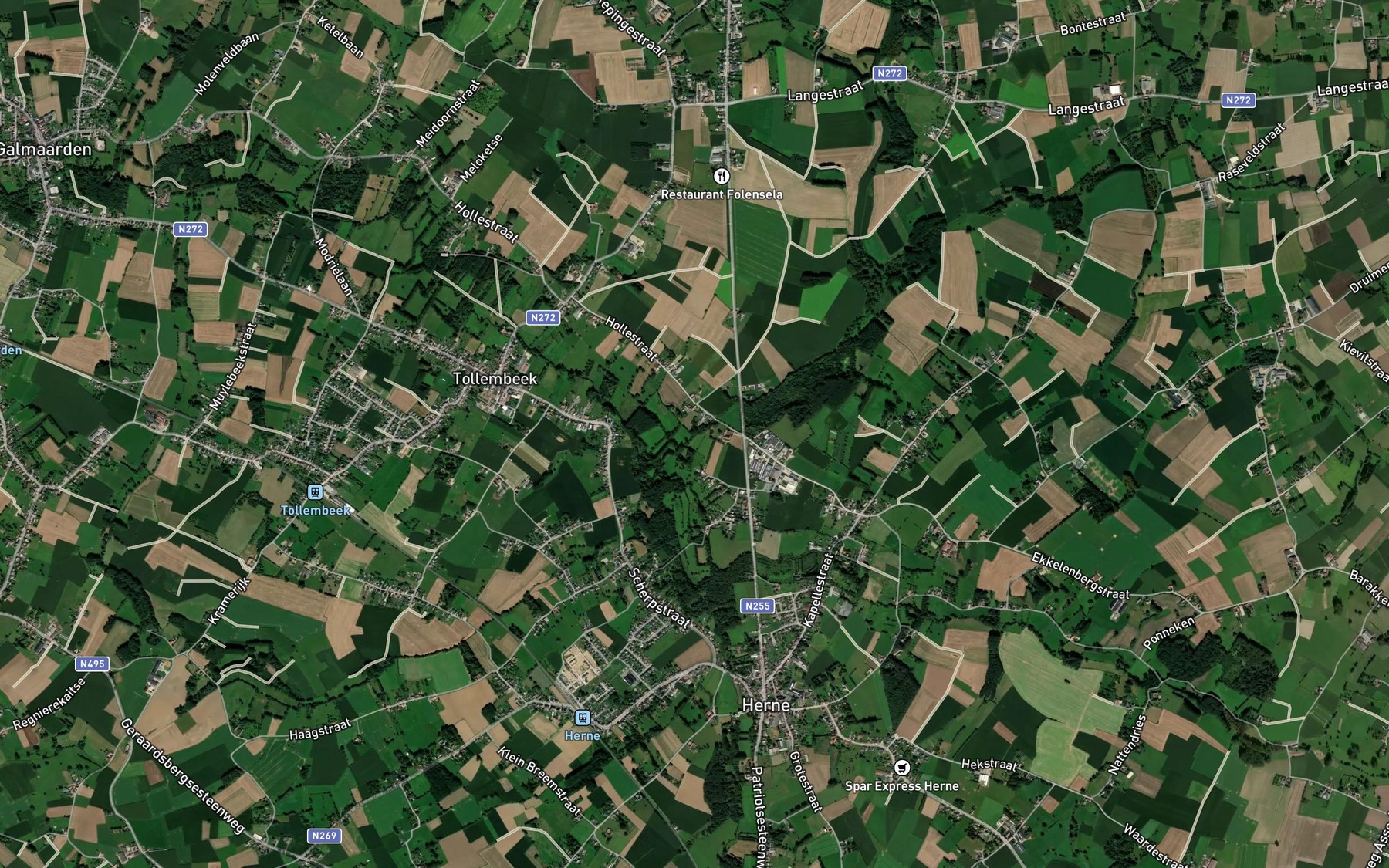 Satellite map of the Schiebeek