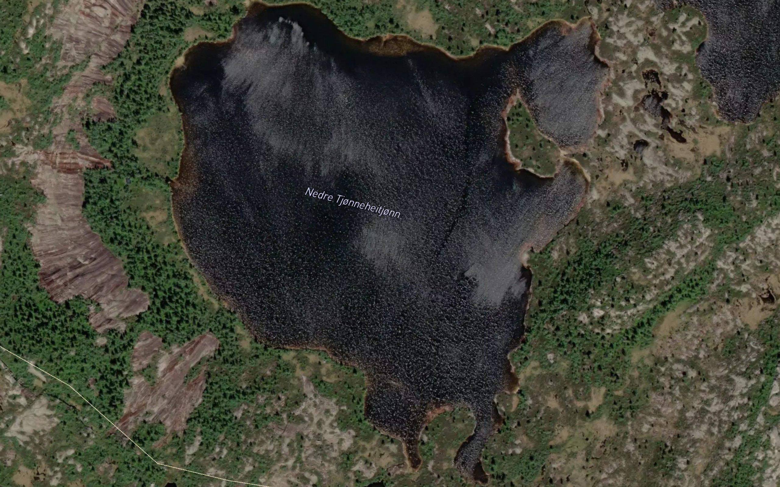 Tjornheivatnet,nedre