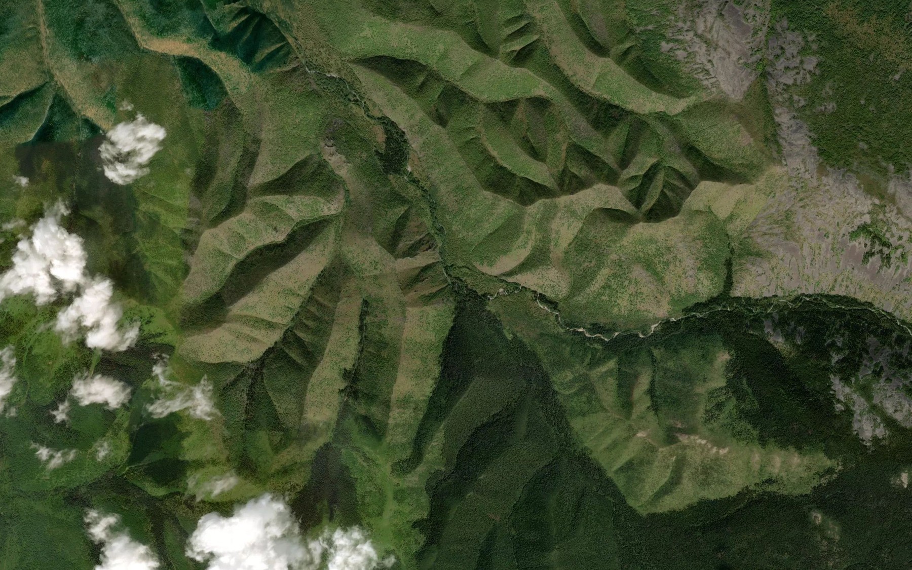 Satellite map of the Kamenistyy