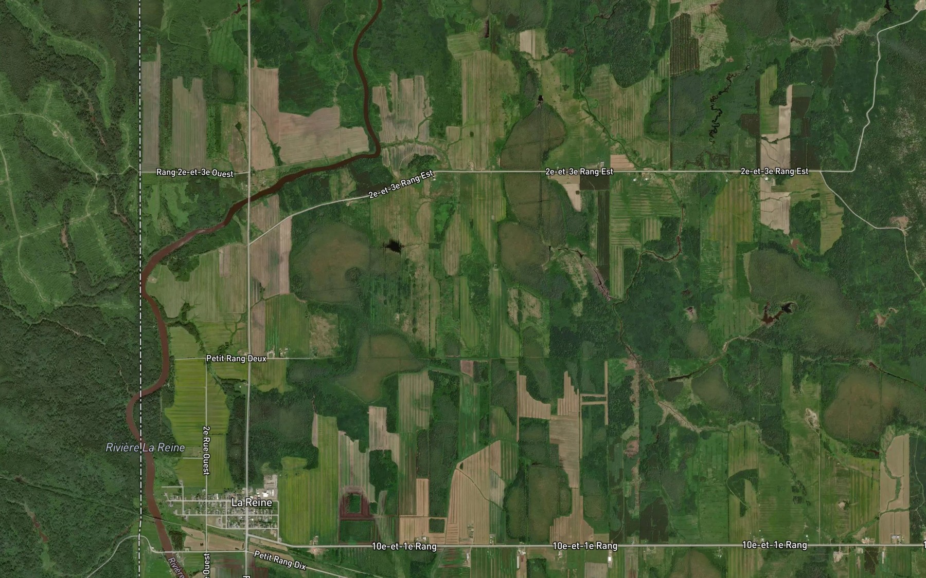 Satellite map of the Embranchement Piche