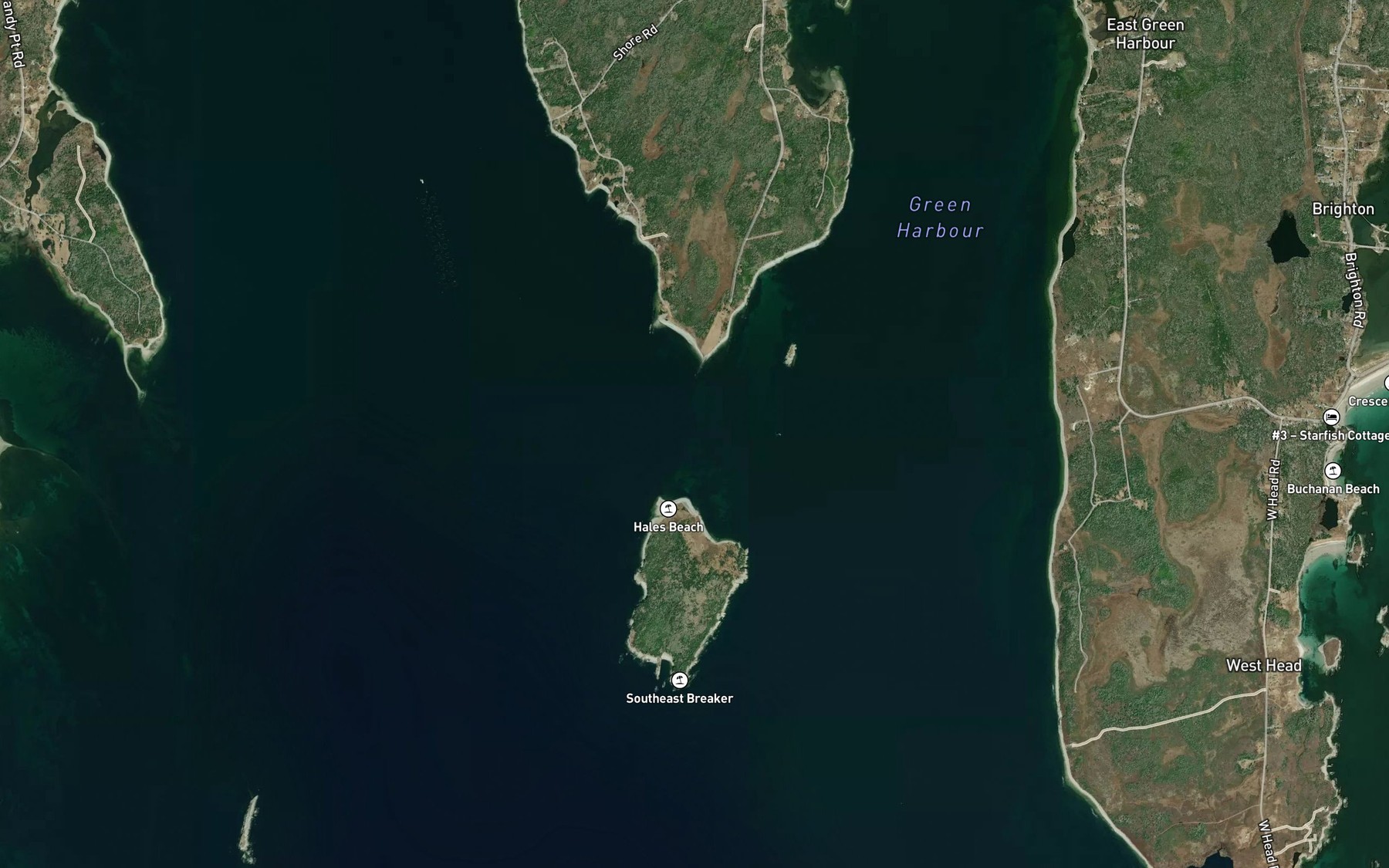 Satellite map of the The Gut