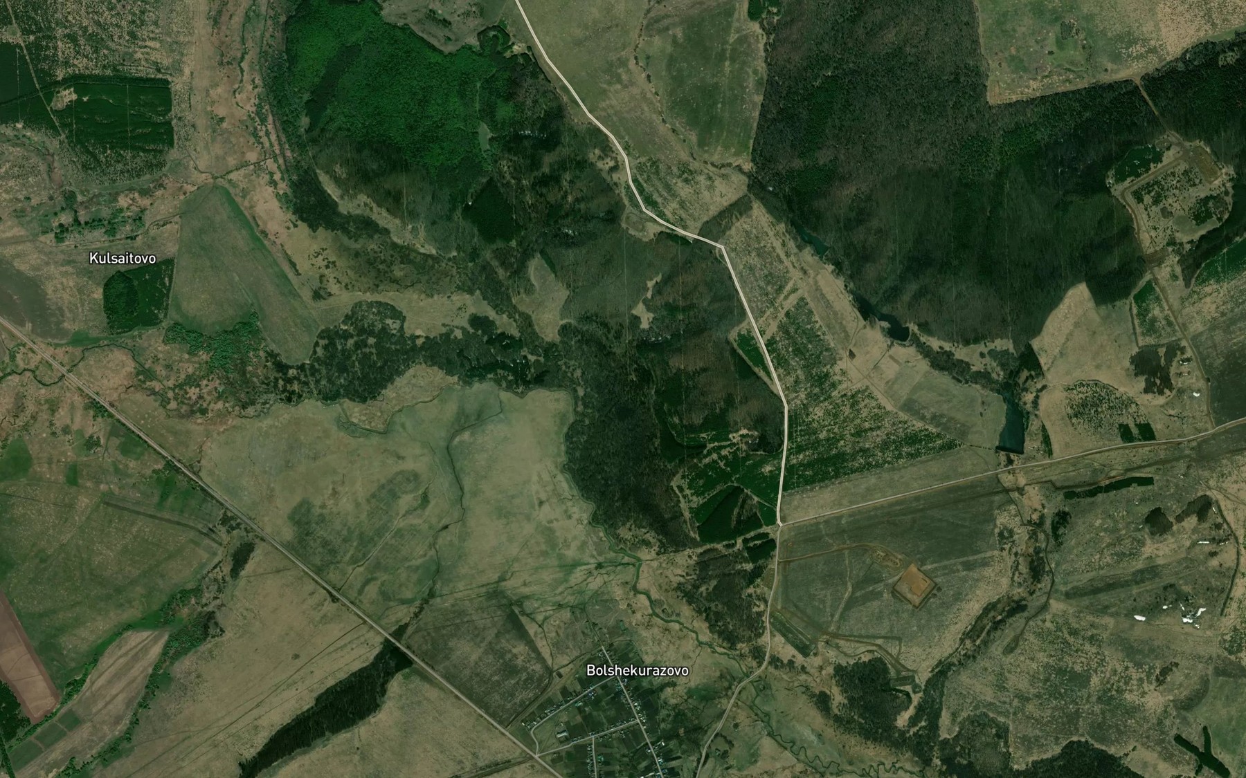 Satellite map of the Vanya