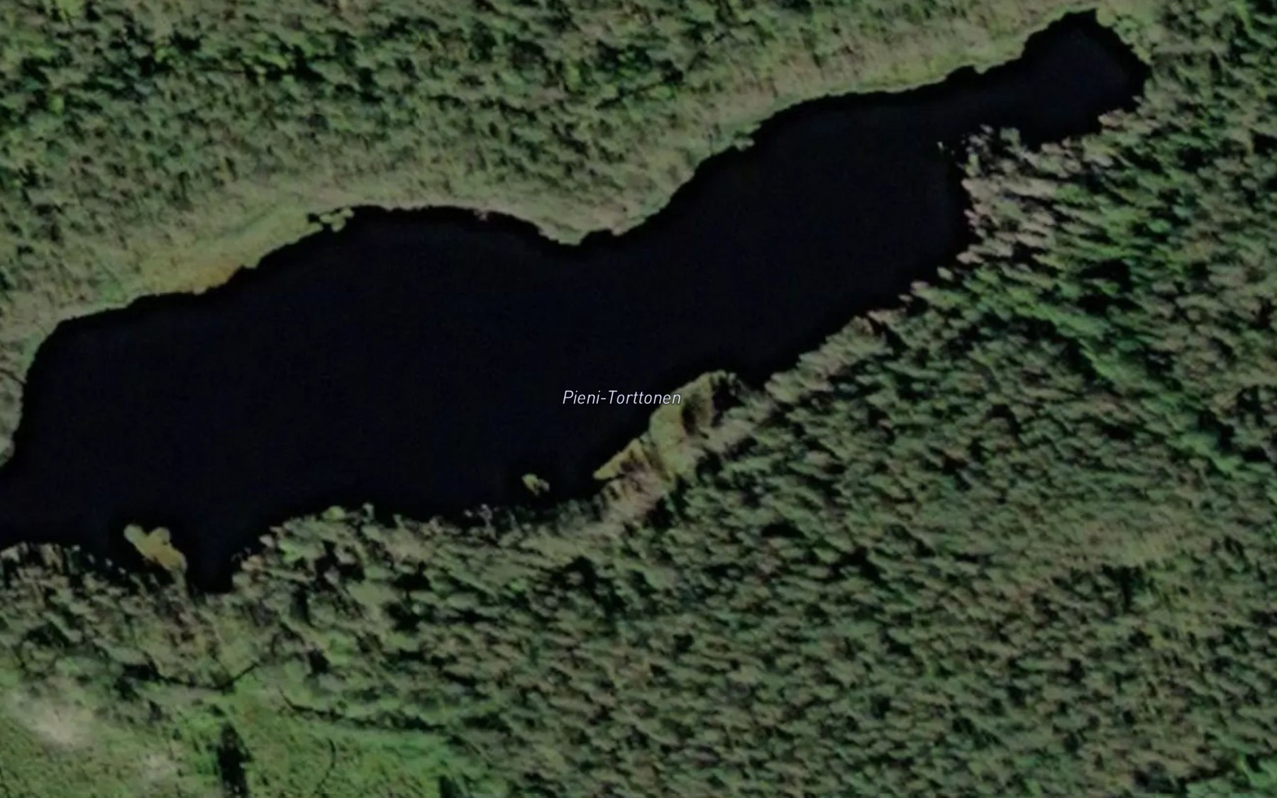 Satellite map of the Pieni-Tortonen