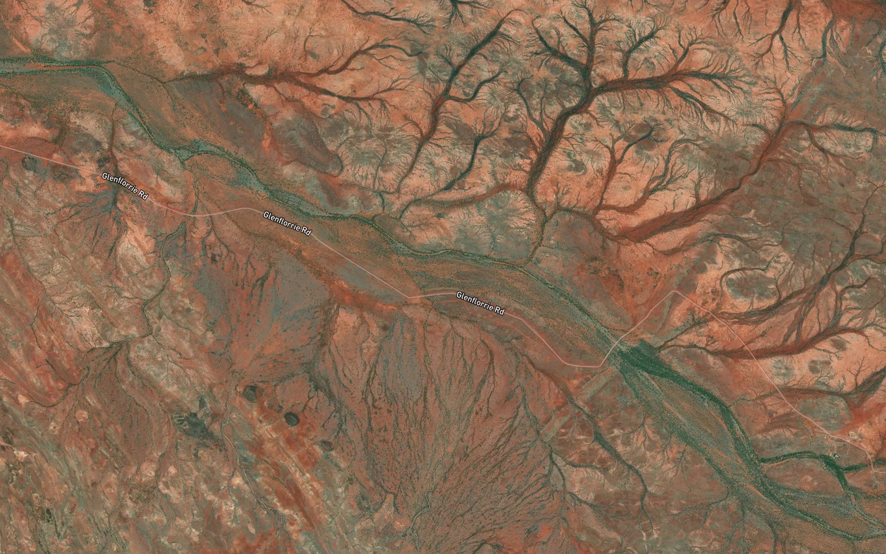 Satellite map of the Chubilyer Pool