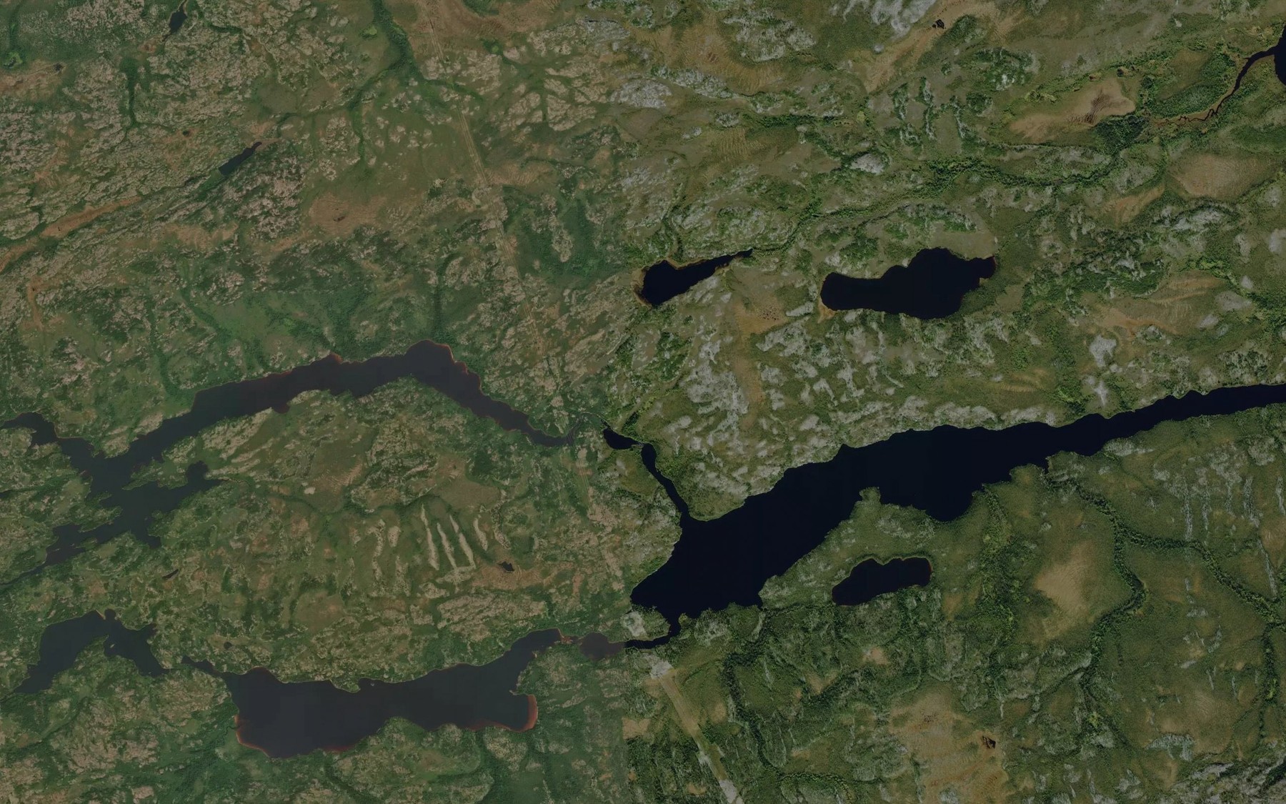Satellite map of the Riviere Nitiwapisinanistikw
