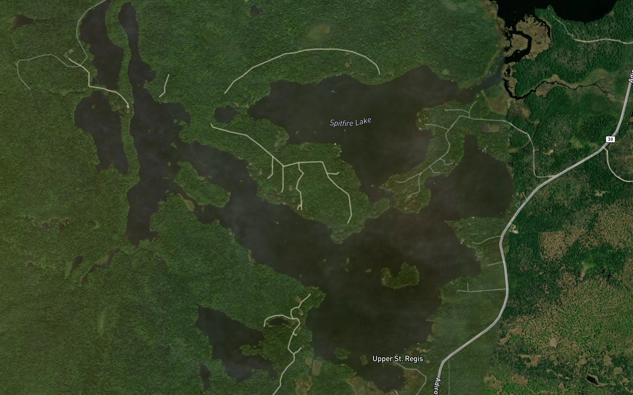Upper Saint Regis Lake
