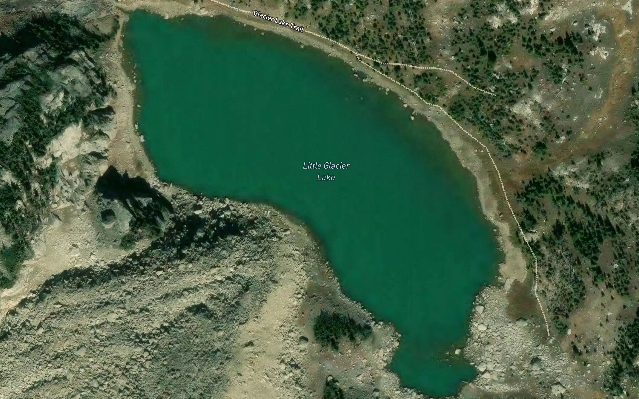 Little Glacier Lake