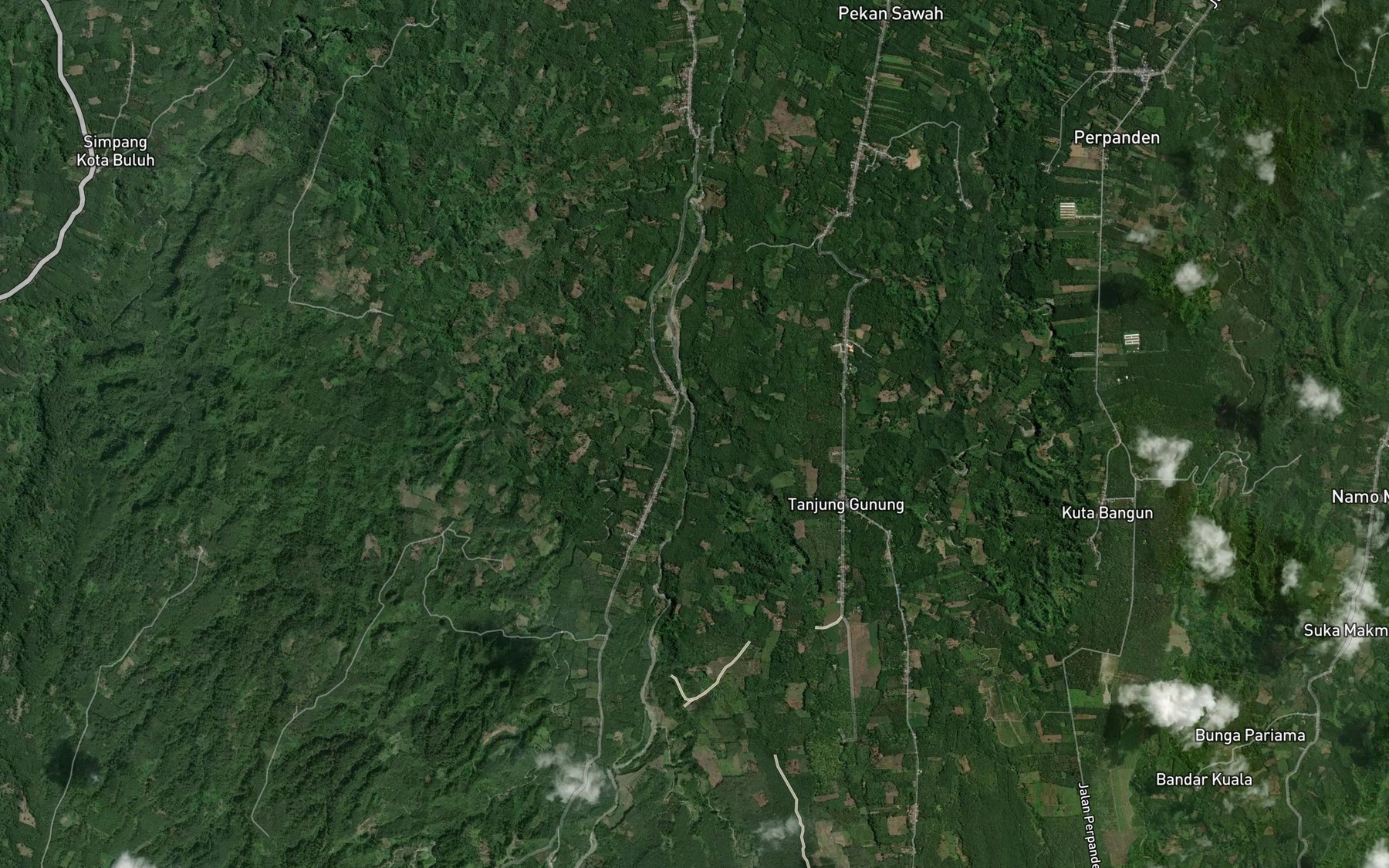 Satellite map of the Lao Parcihan