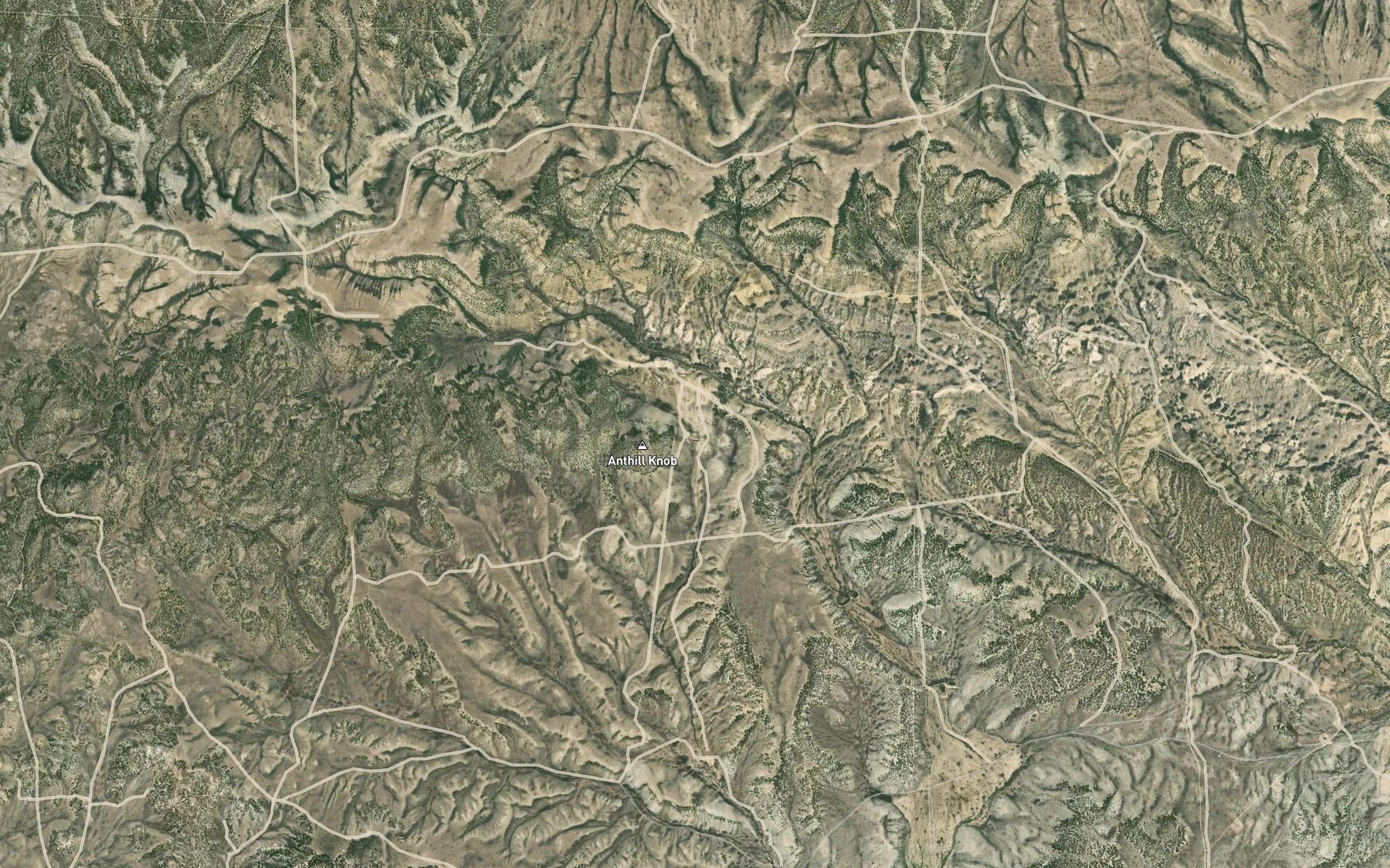 Satellite map of the White Reservoir