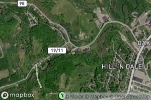 Satellite map of the Washburncamp Run
