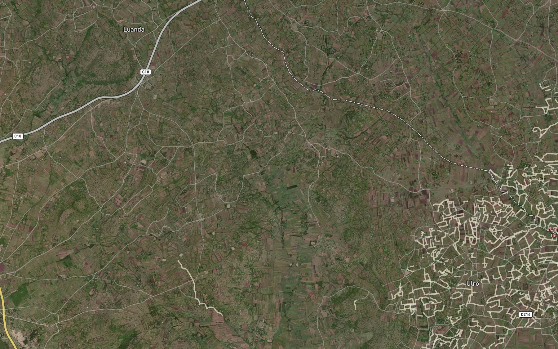 Satellite map of the Pundo