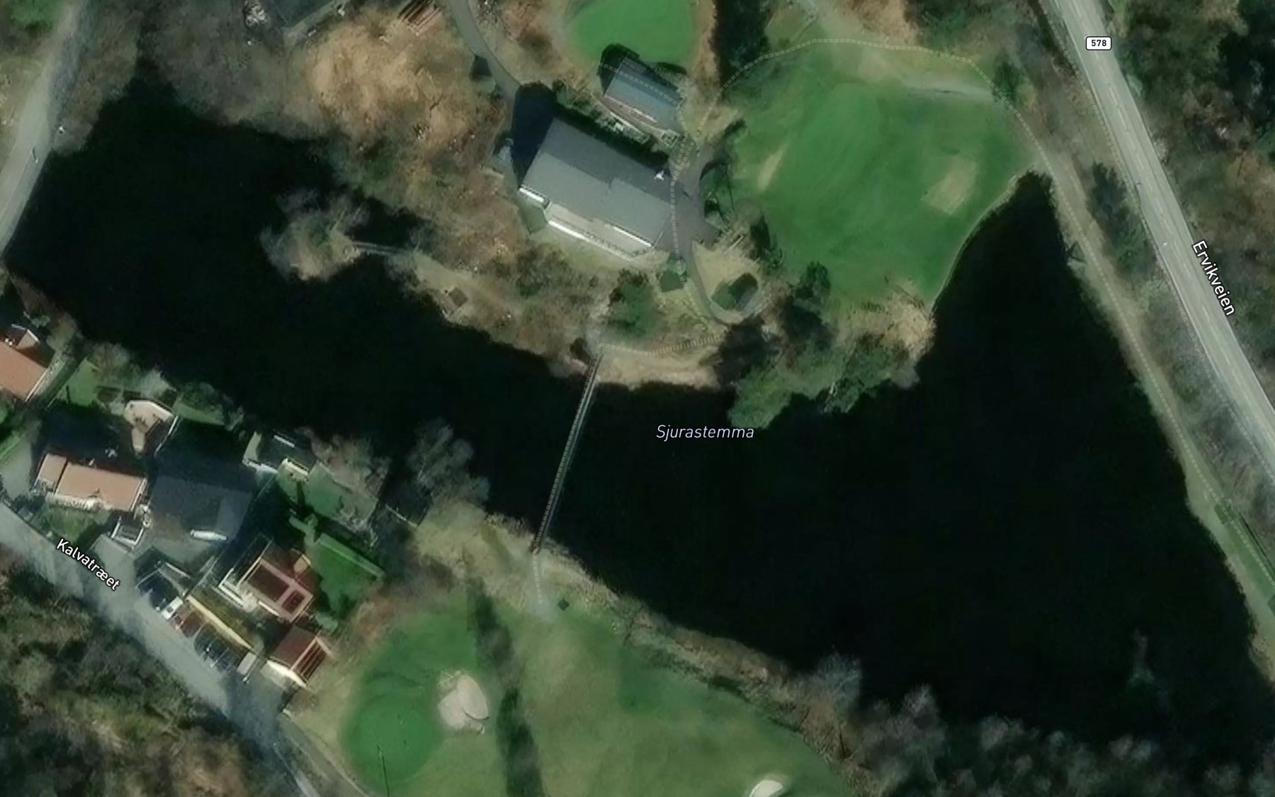 Satellite map of the Sjurastemma