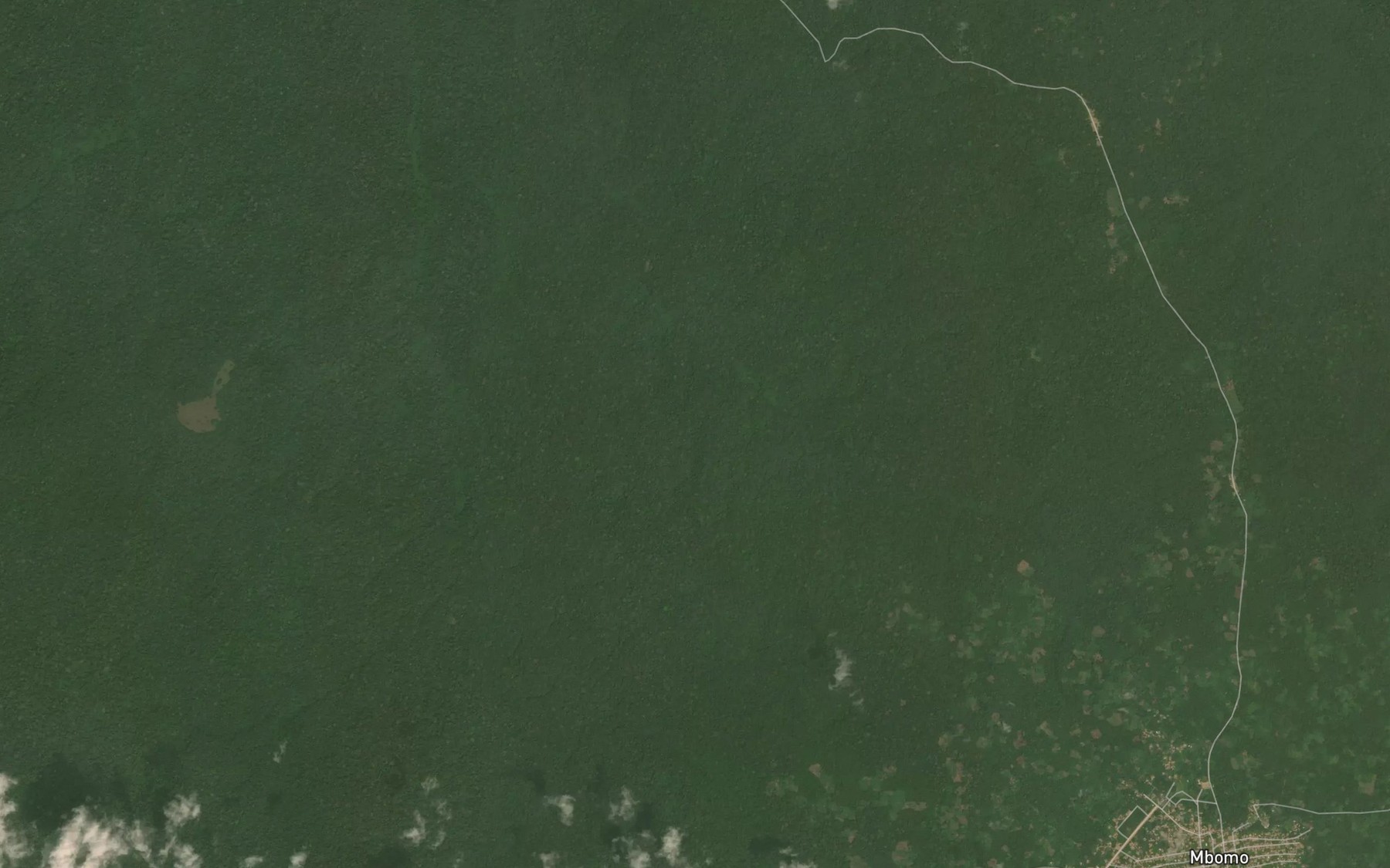 Satellite map of the Toumba