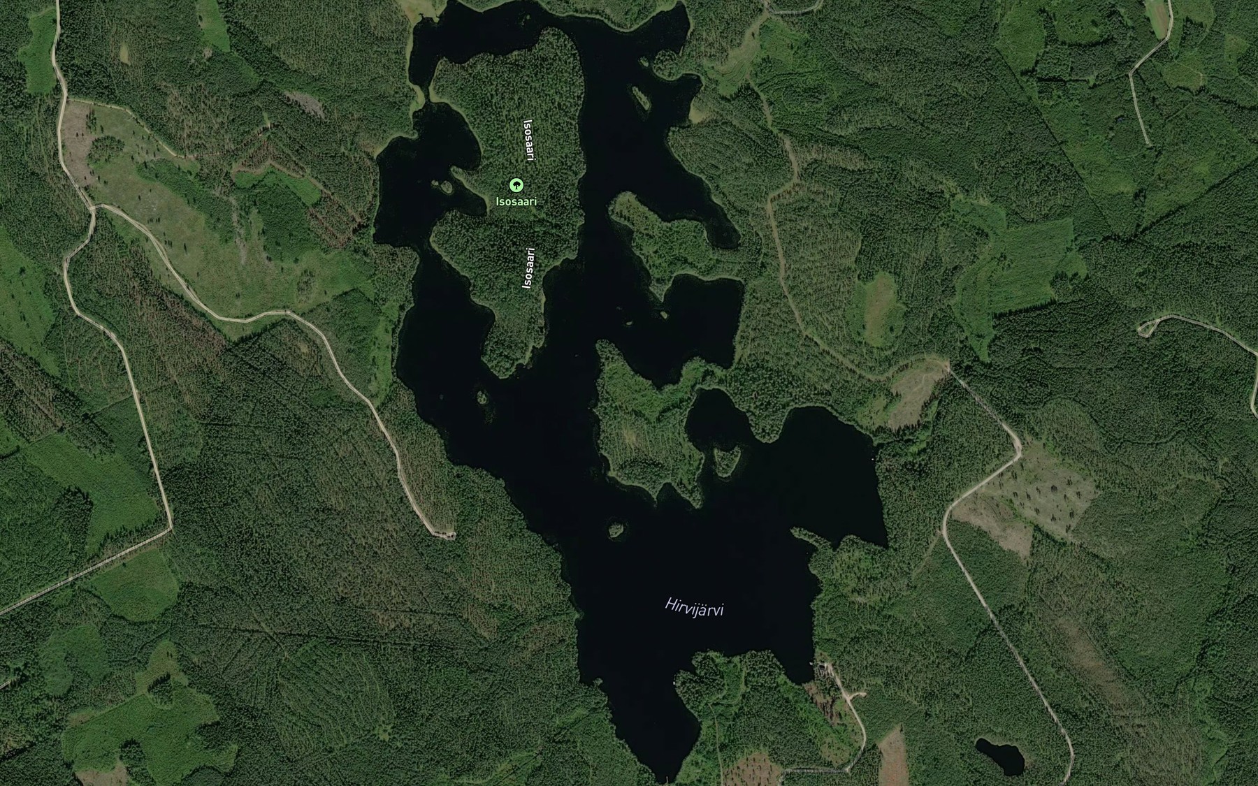Satellite map of the Talaslahti