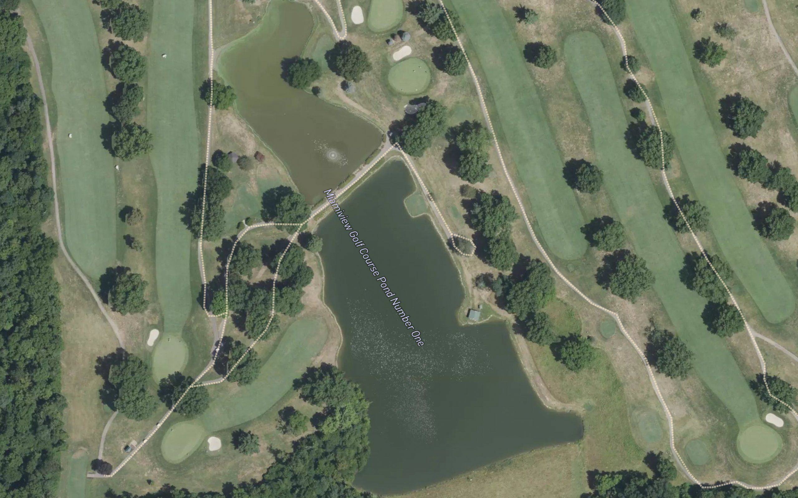 Miamiview Golf Course Pond Number One