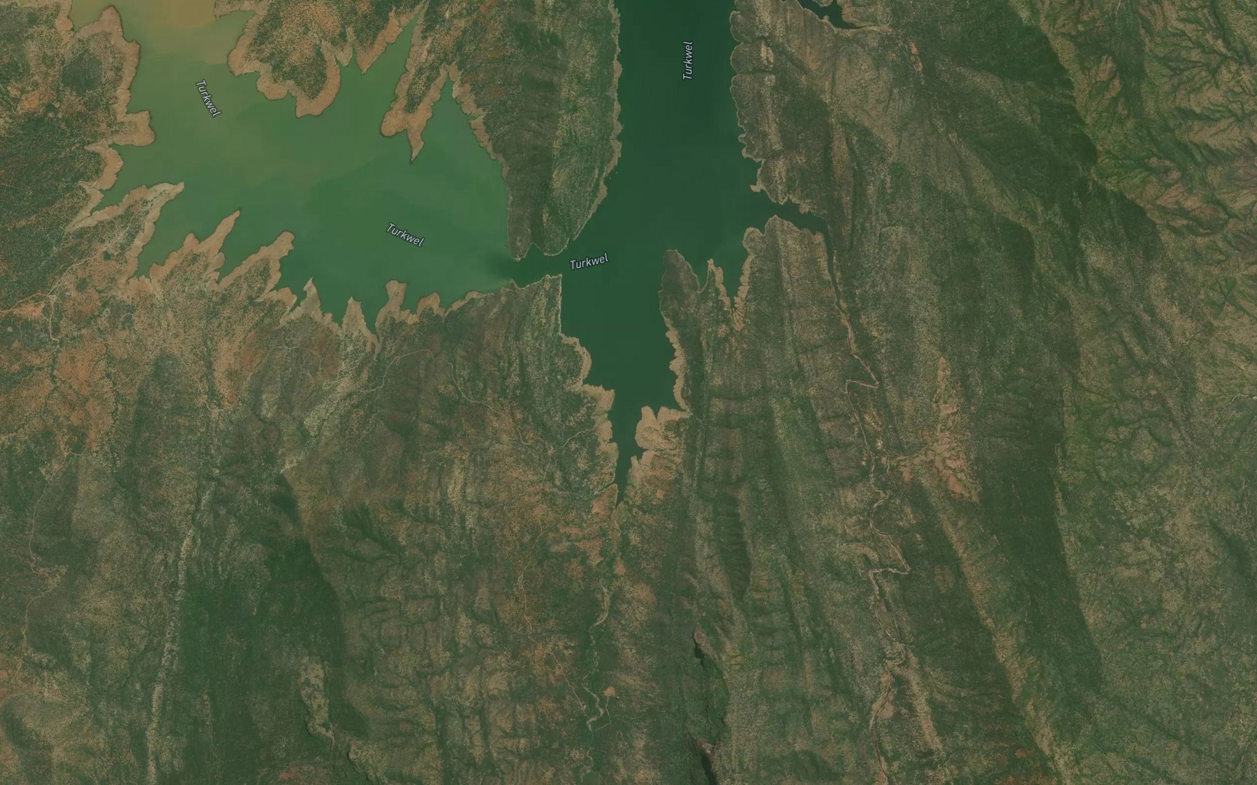 Satellite map of the Tamogh