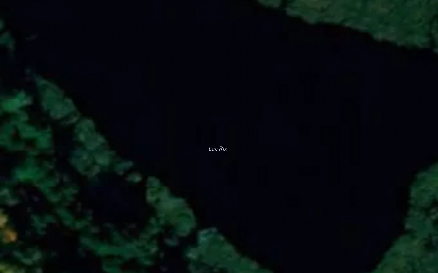 Satellite map of the Lac Rix