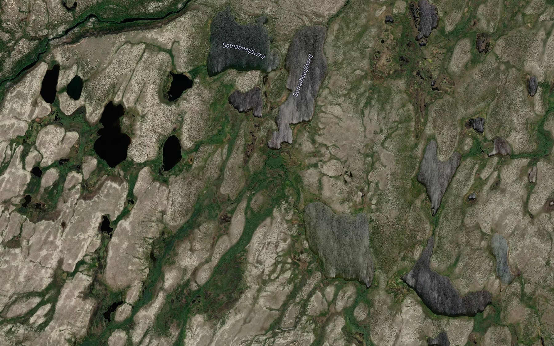 Satellite map of the Maggusafielbma