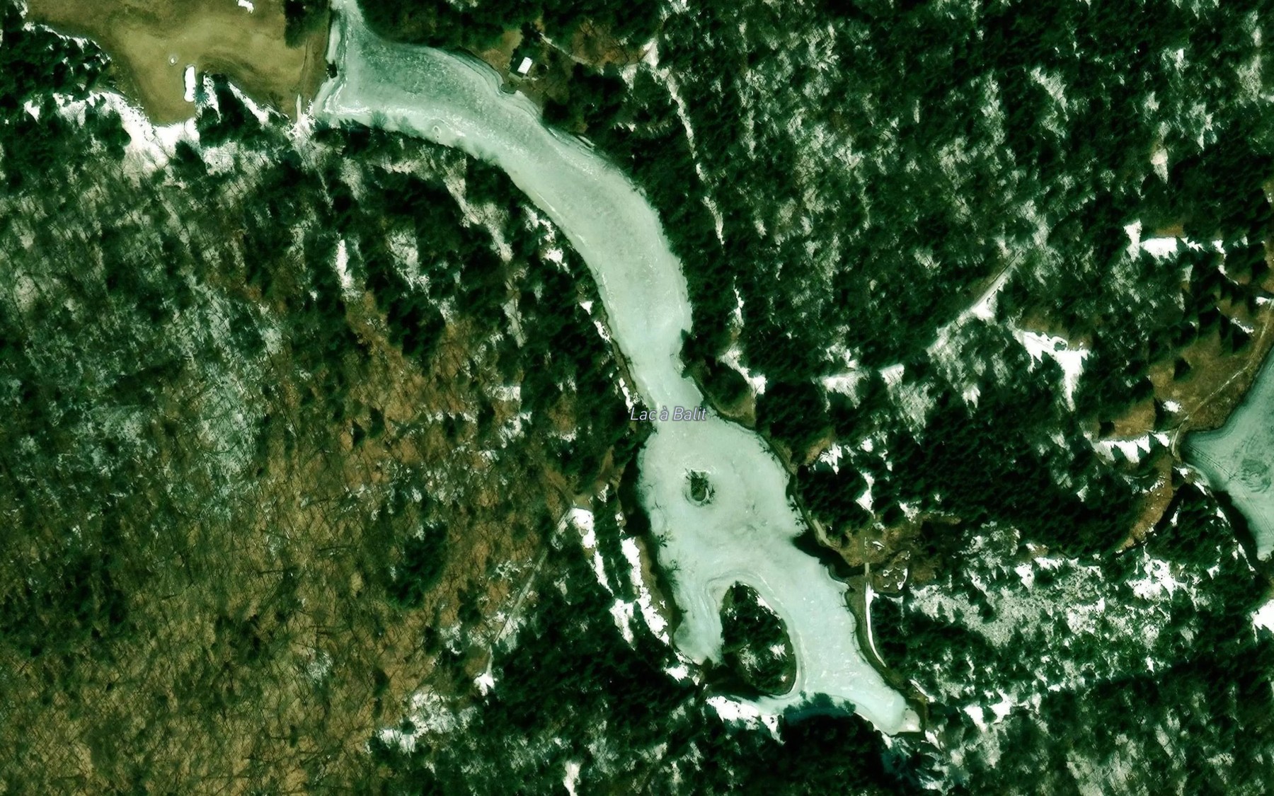 Satellite map of the Lac a Balit