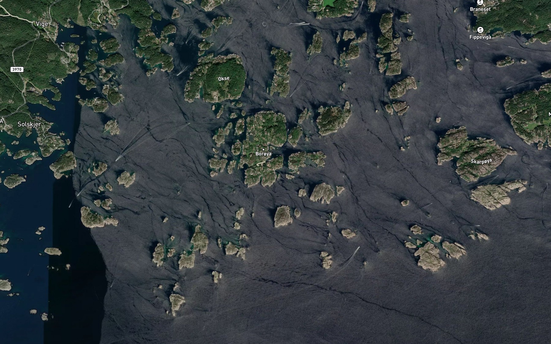 Satellite map of the Regevika
