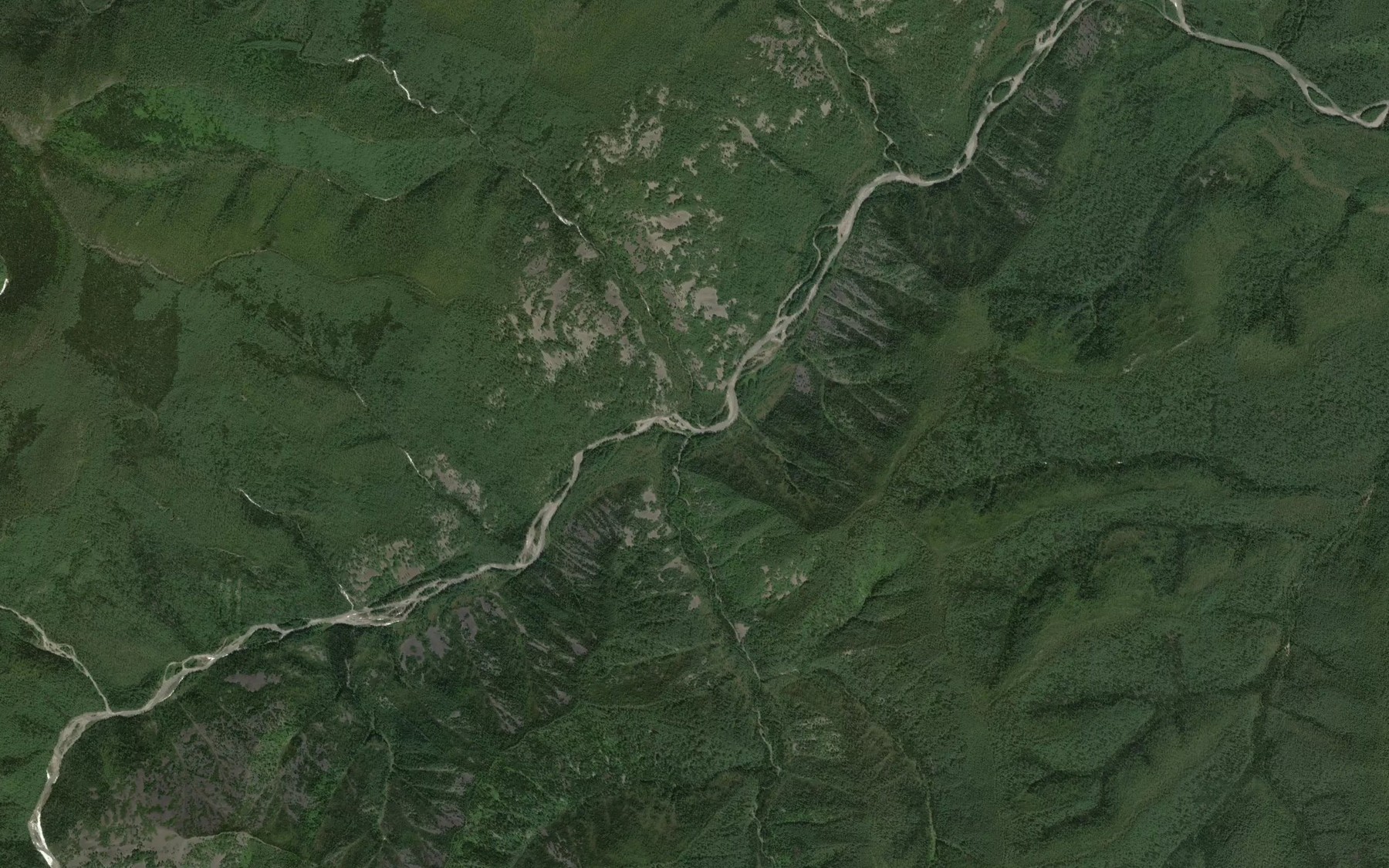 Satellite map of the Korotkiy