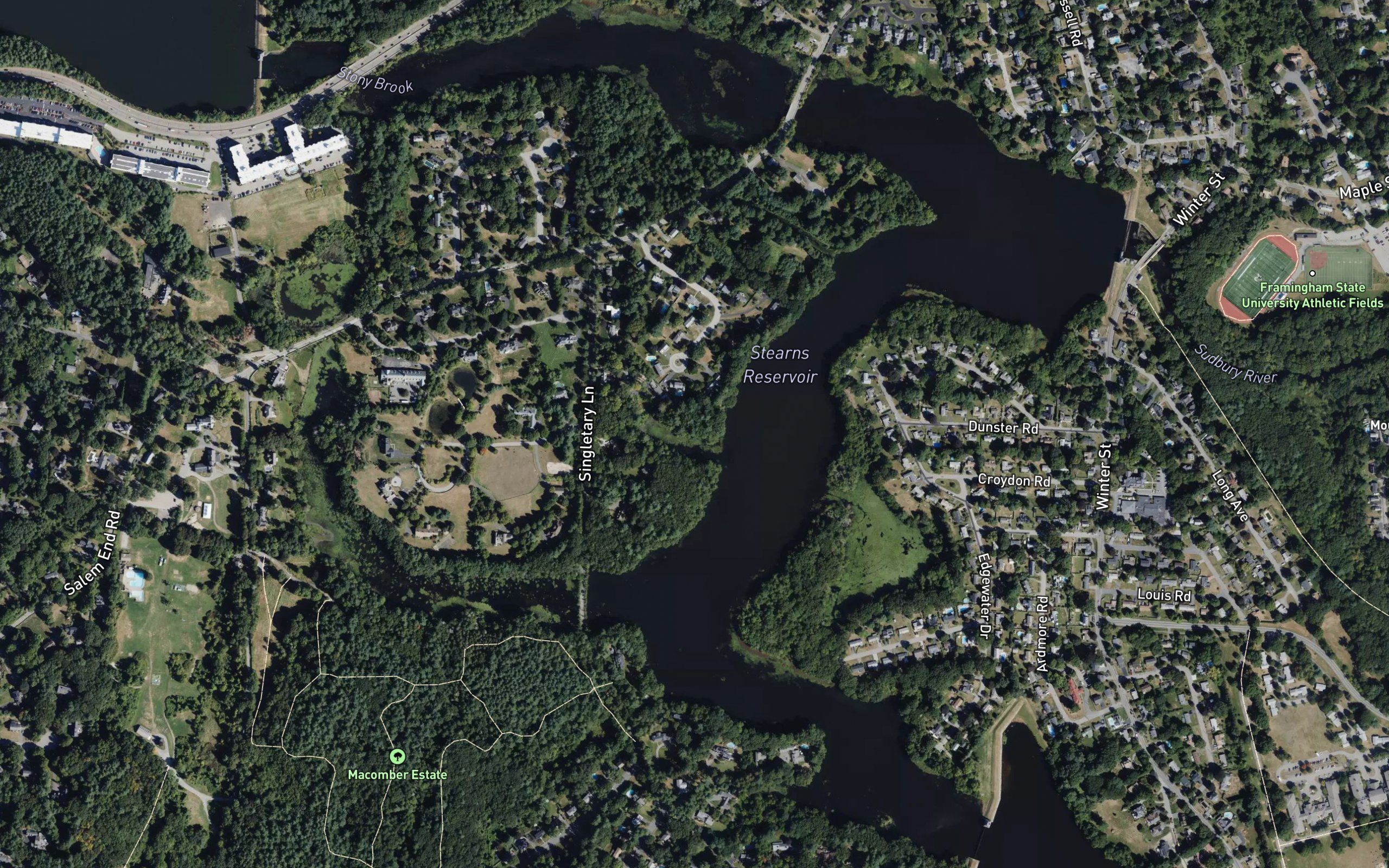 Sudbury River Reservoir Number One