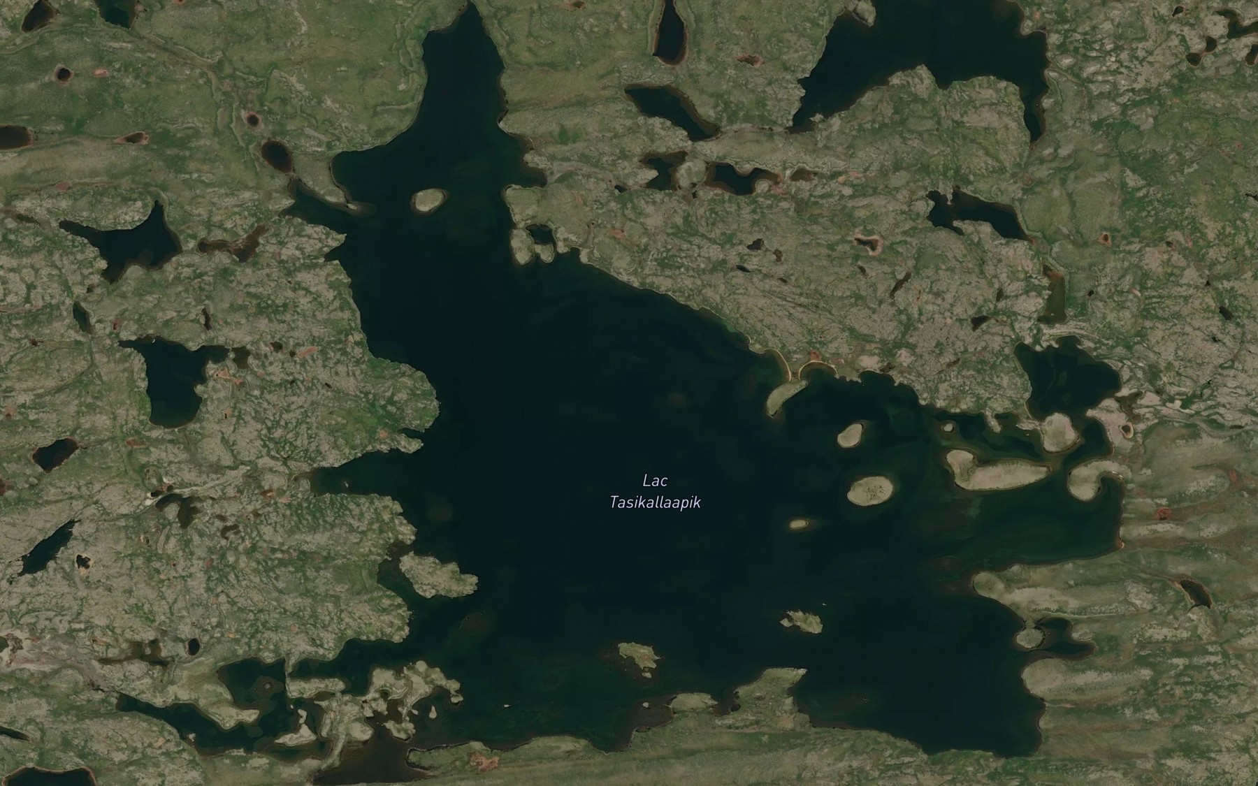 Satellite map of the Lac Tasikallaapik