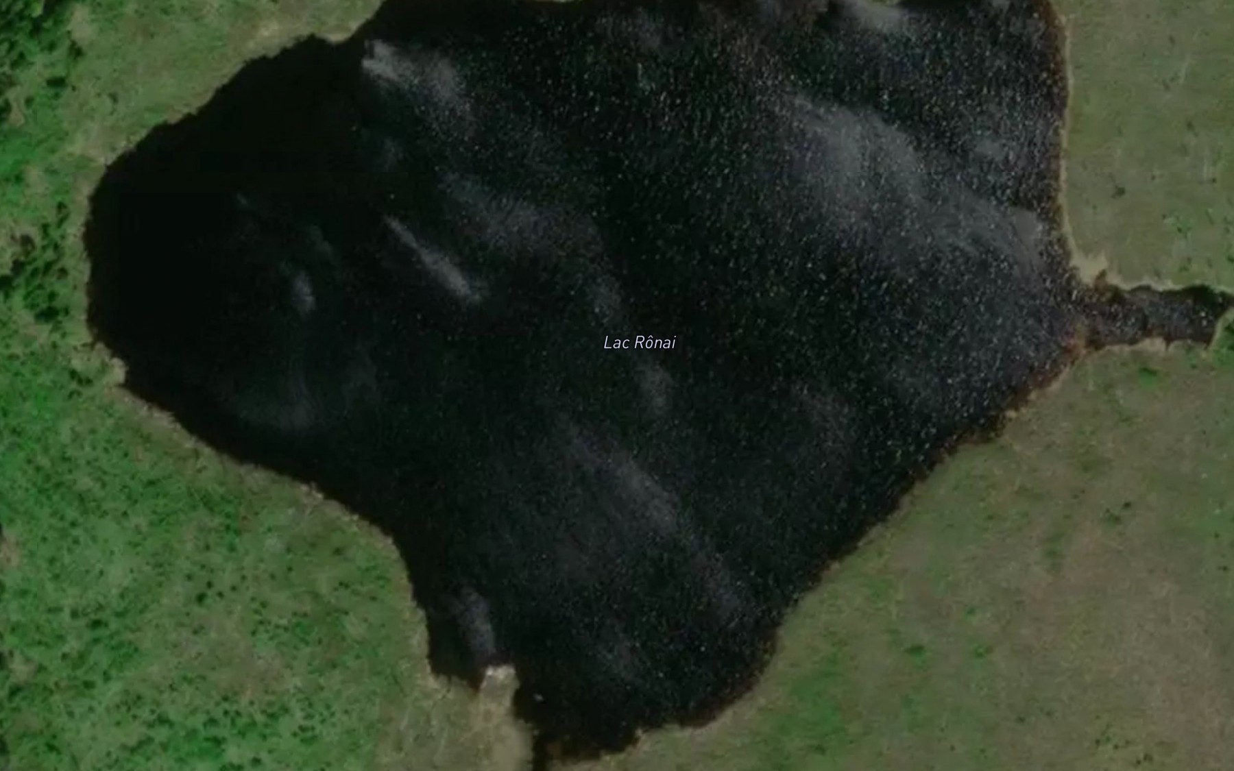 Satellite map of the Lac Ronai